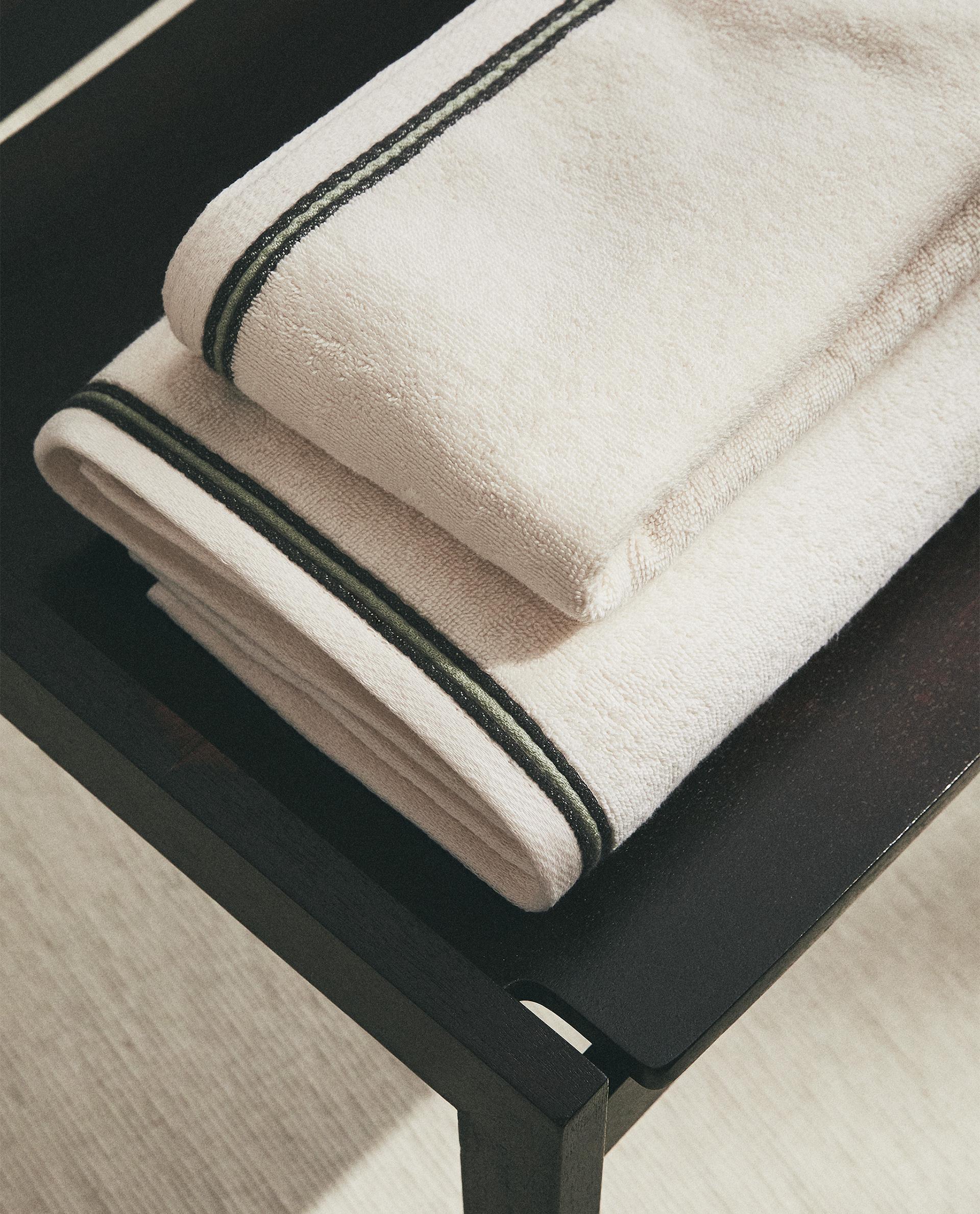 コットン ダブルスカラップ バスタオル | Zara Home 日本/Japan