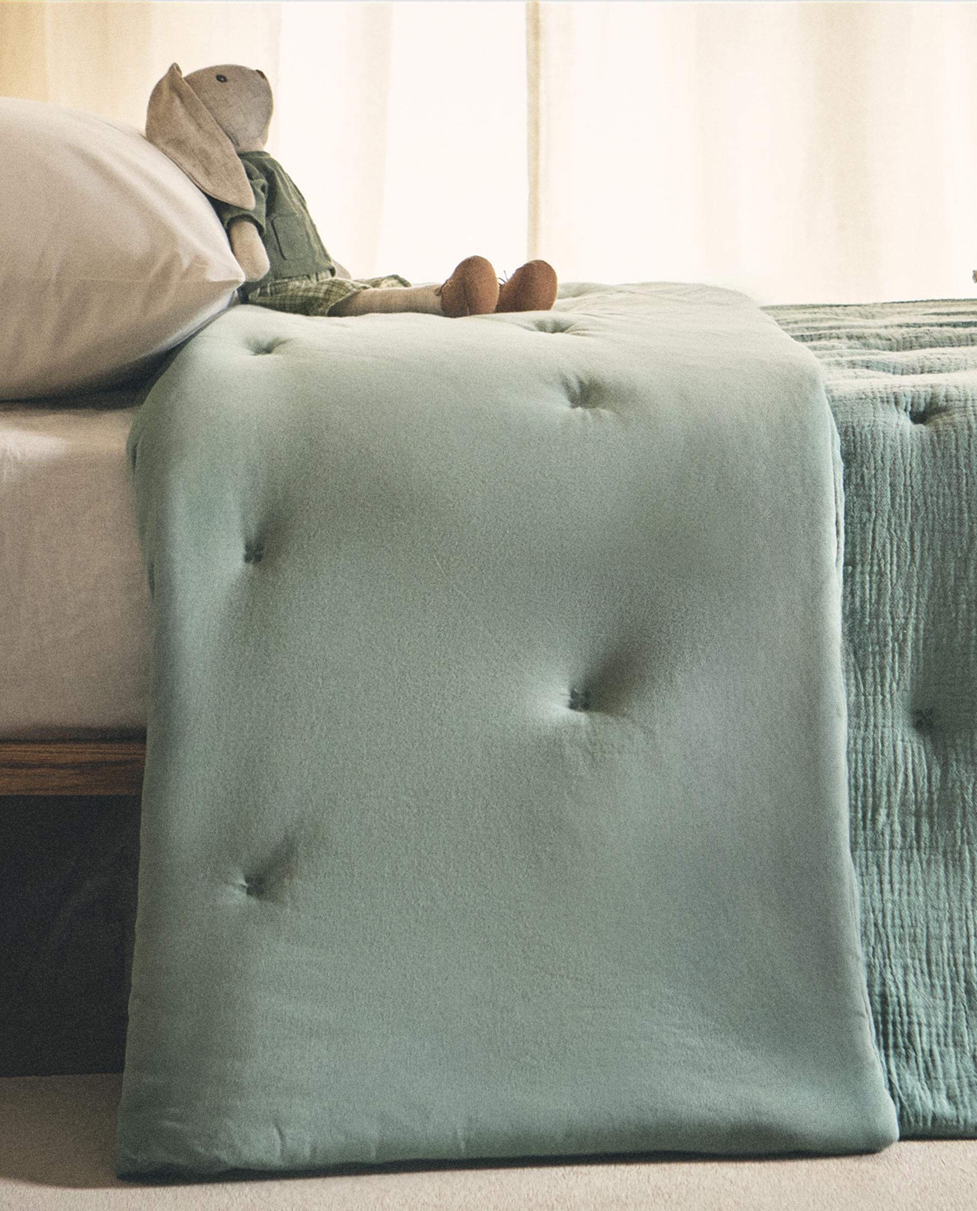 ZARA HOME♡ベッドカバー♡美品 紫 シーツ・カバー