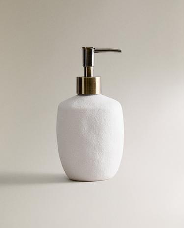 TEXTURED SOAP DISPENSER TEXTURED SOAP DISPENSER