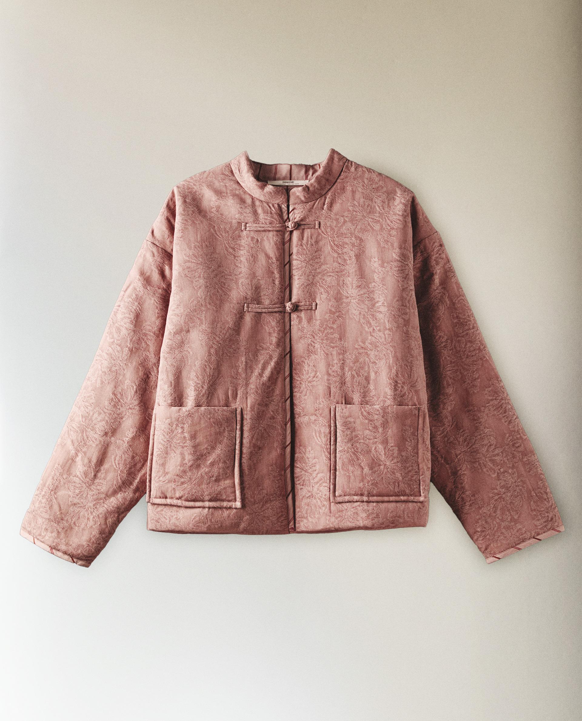 FLORAL JACQUARD JACKET | Zara Home Canada