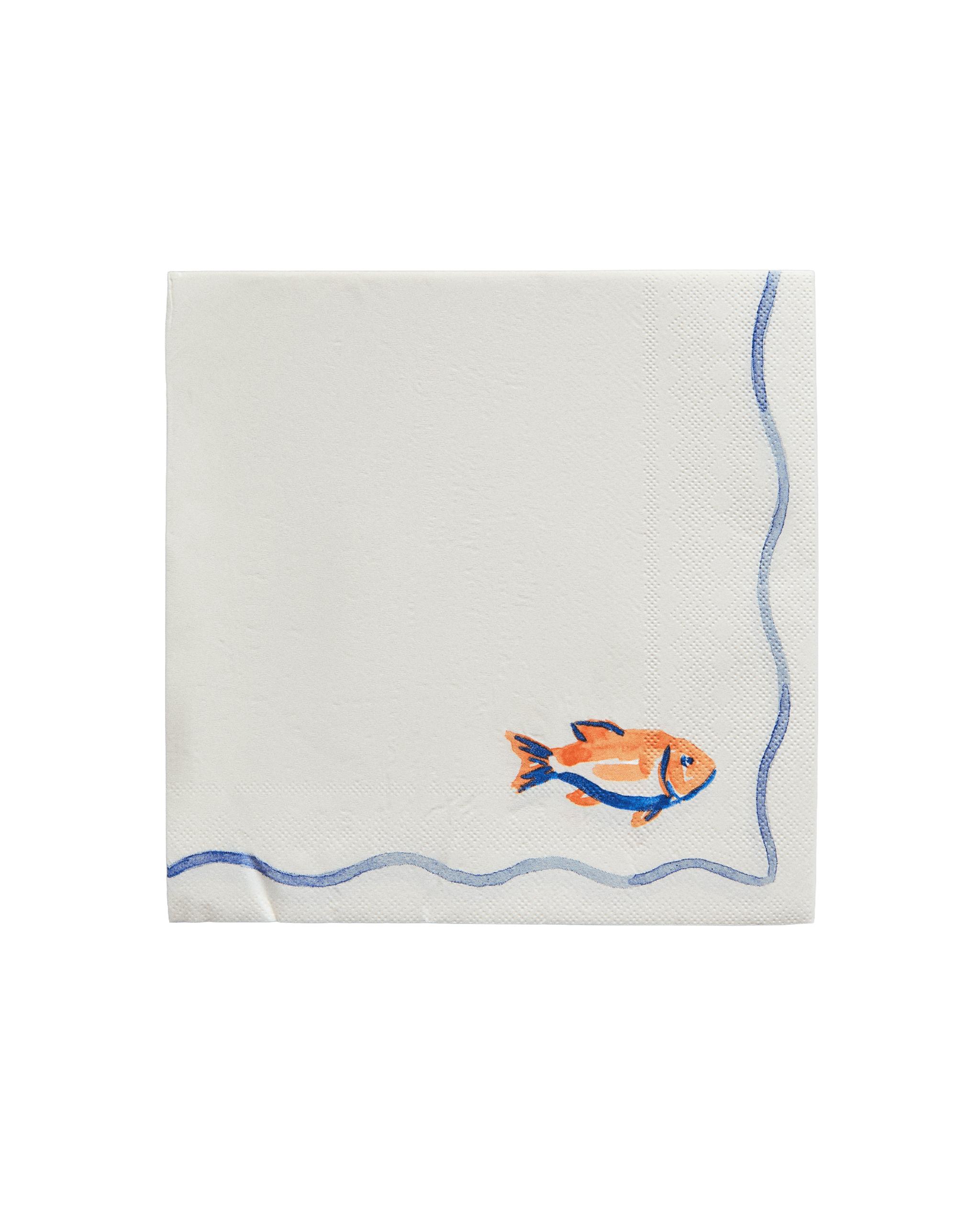 PACK OF FISH PAPER NAPKINS (PACK OF 20) product thumbnail 6