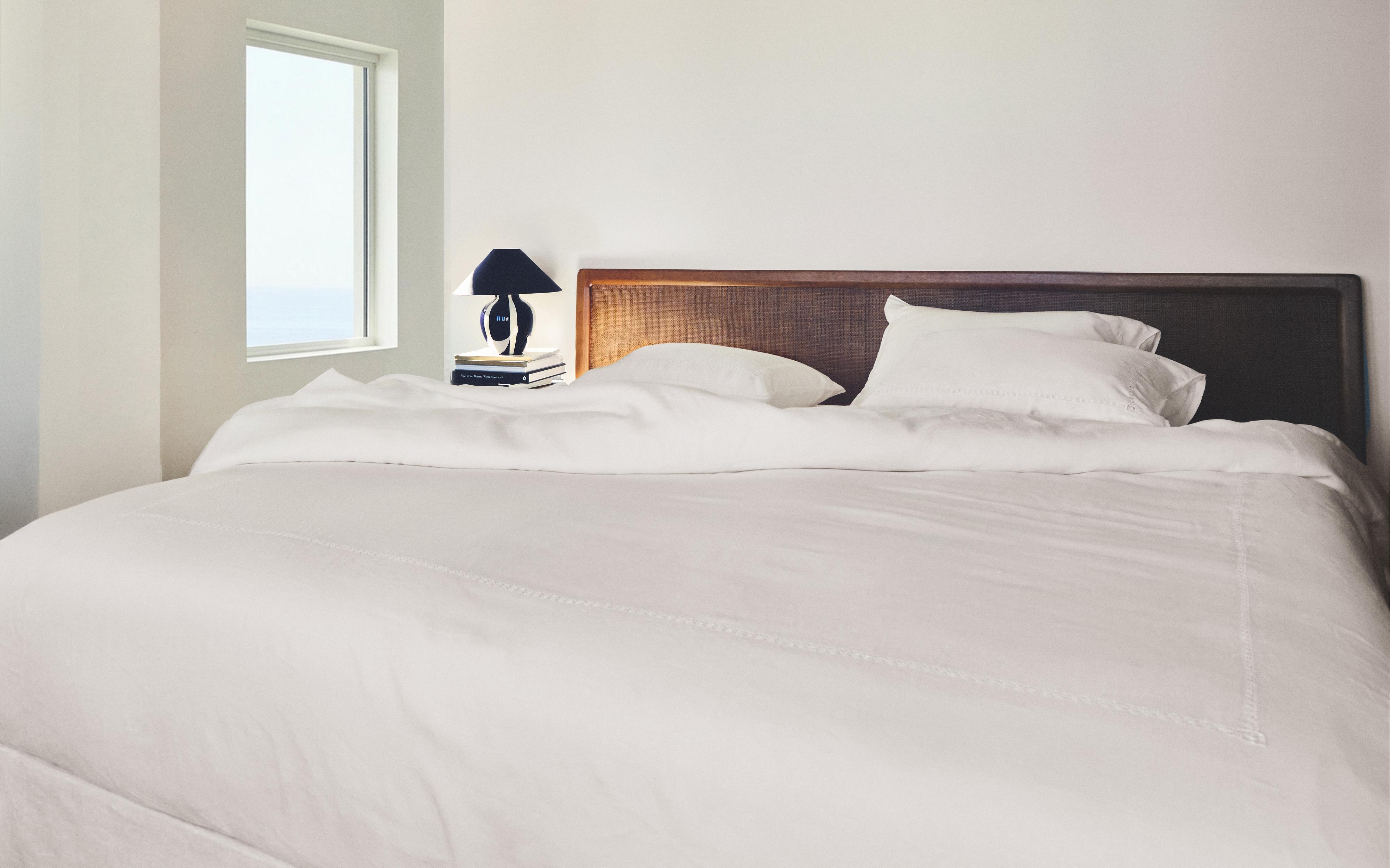 HEMSTITCHED LINEN DUVET COVER product thumbnail 9