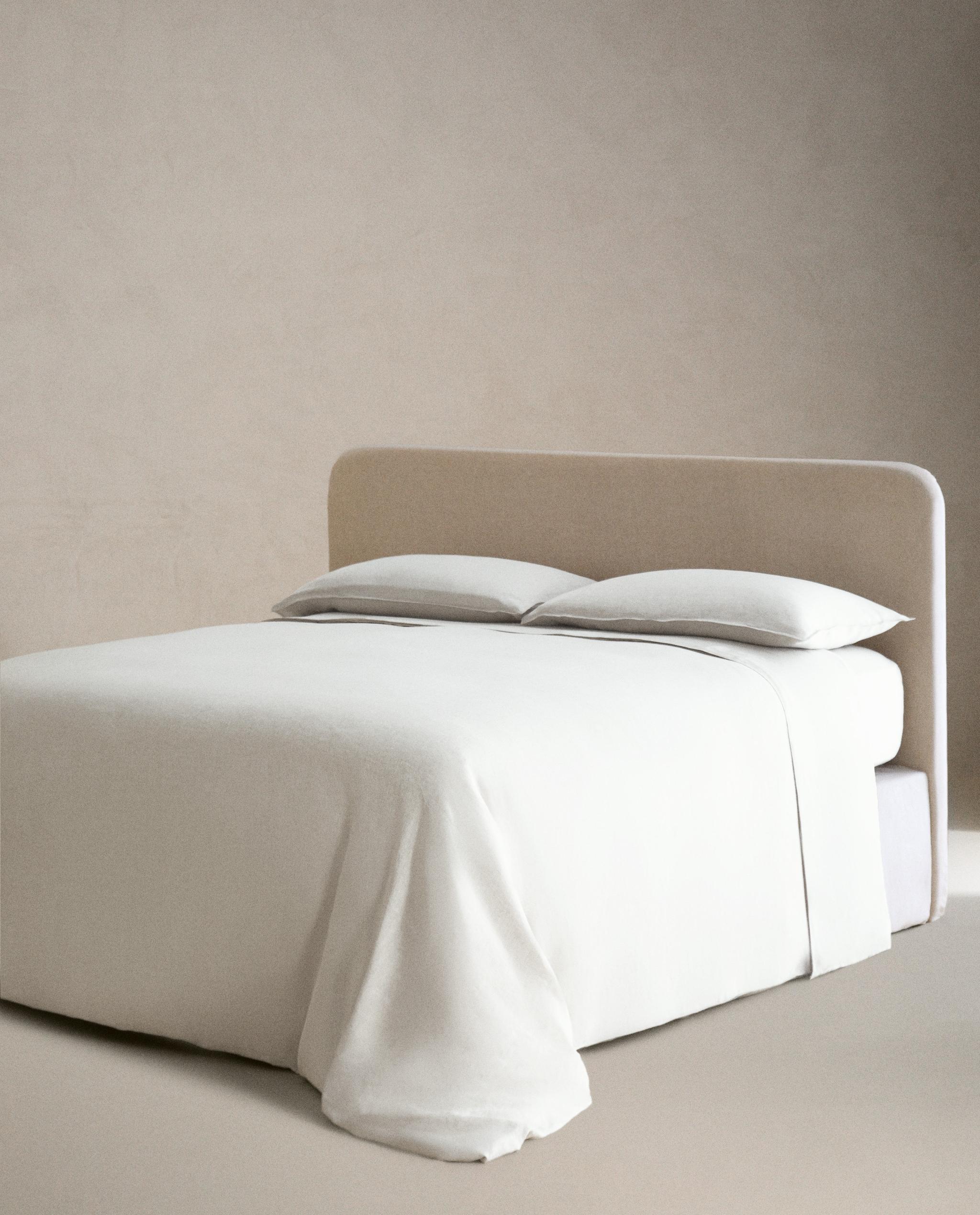 WASHED LINEN DUVET COVER AND PILLOWCASE product thumbnail 19