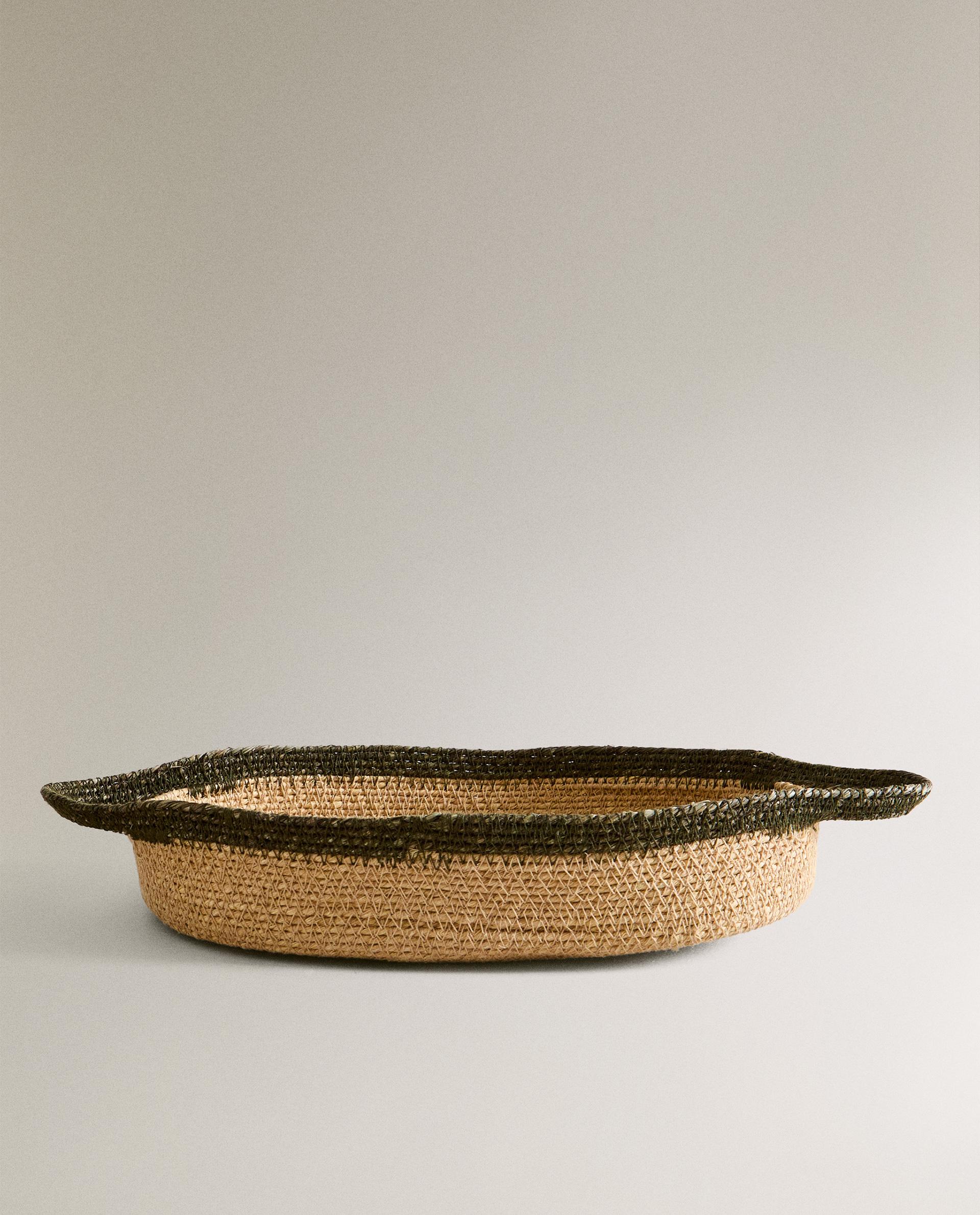 BASKET WITH HANDLES