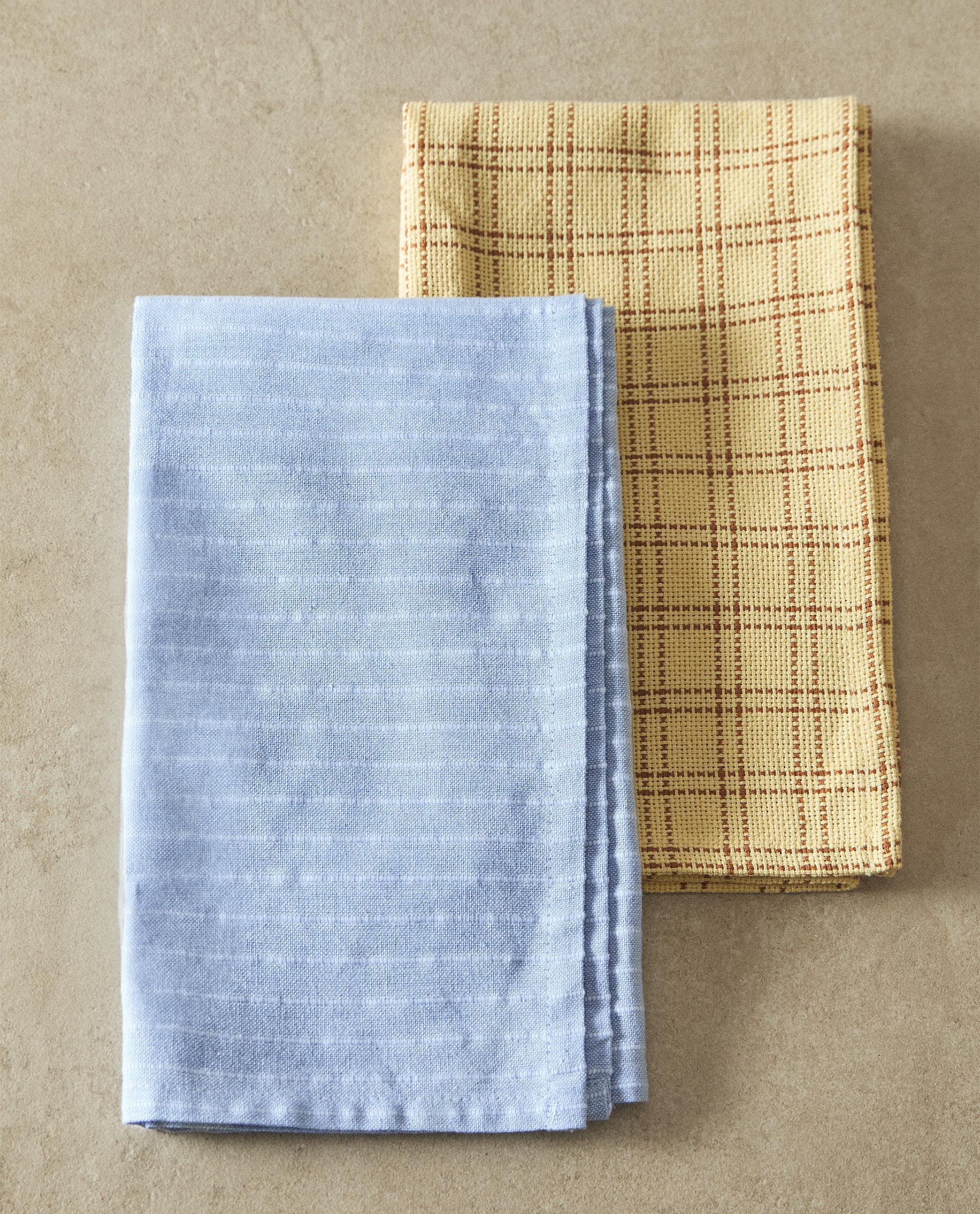 ダイヤーン キッチンクロス(2枚セット) | Zara Home 日本/Japan ダイヤーン キッチンクロス(2枚セット) | Zara Home 日本/Japan