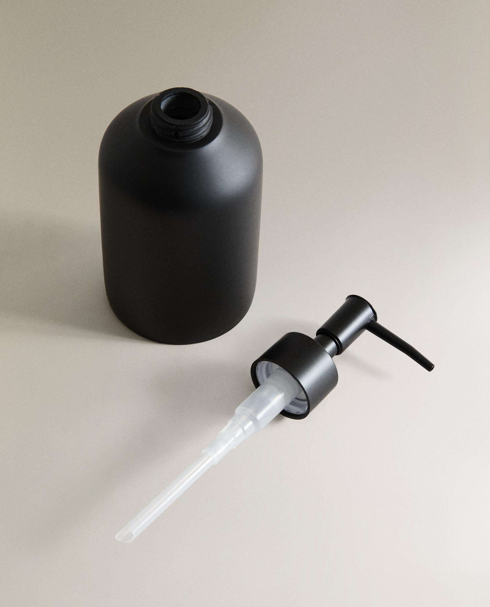 BLACK RESIN SOAP DISPENSER product thumbnail 5