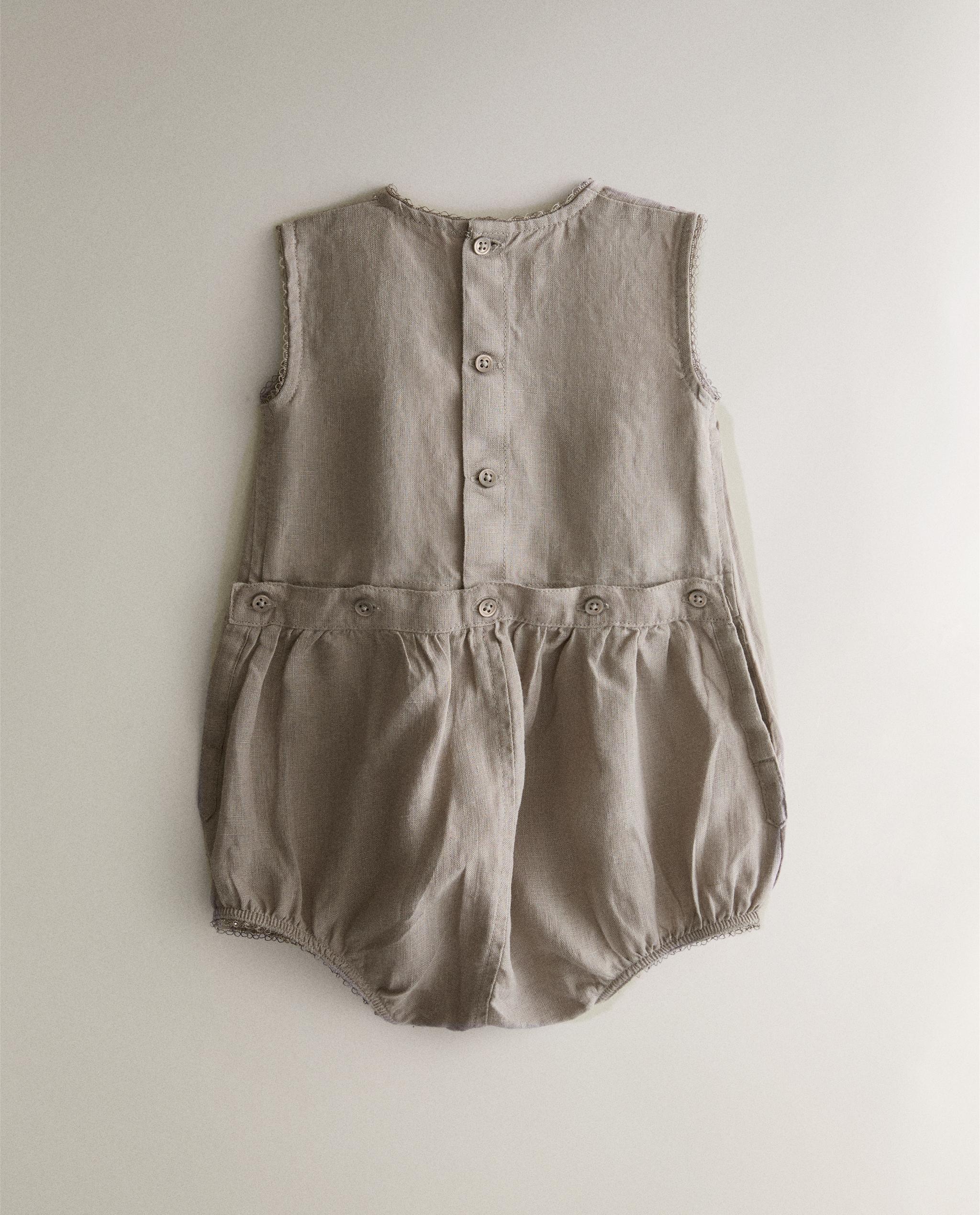 LINEN BABY BODYSUIT product thumbnail 6