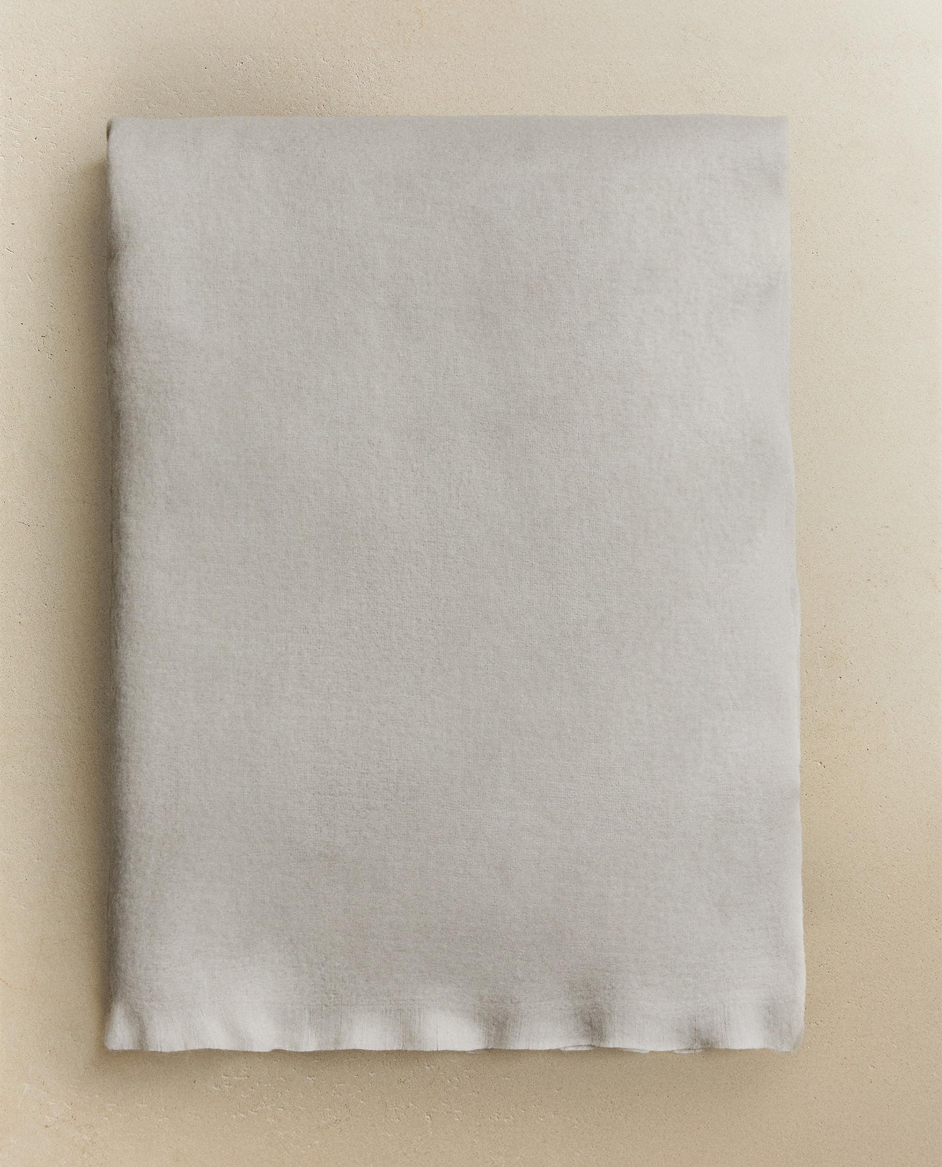 専用ZARA  ブランケットのみ ウール ストライプ ブランチ ブランケット X COLLAGERIE | Zara