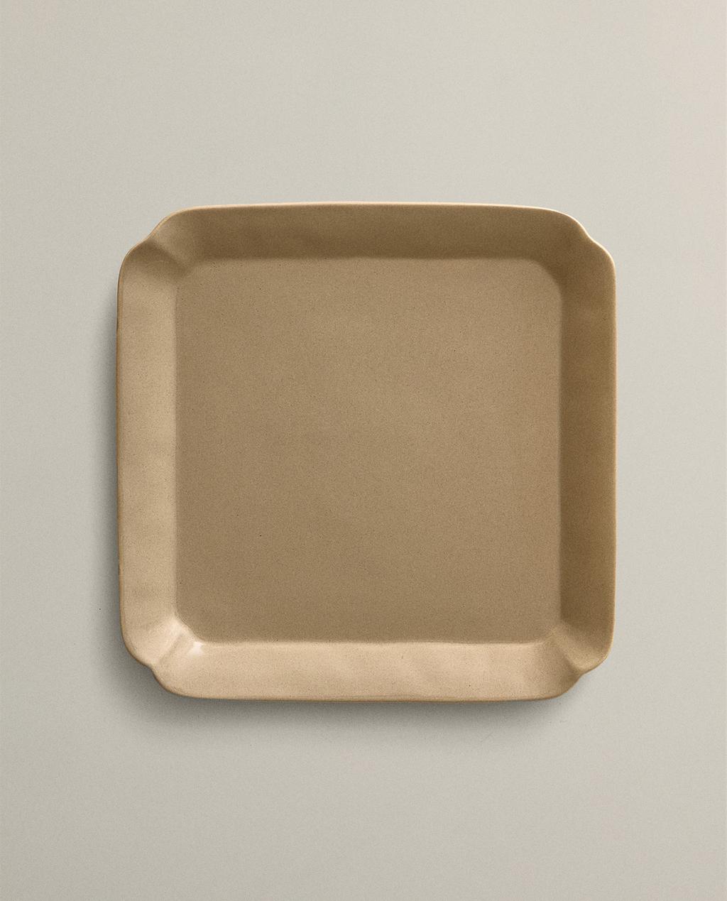 ČTVERCOVÝ PODNOS Z KERAMIKY ČTVERCOVÝ PODNOS Z KERAMIKY