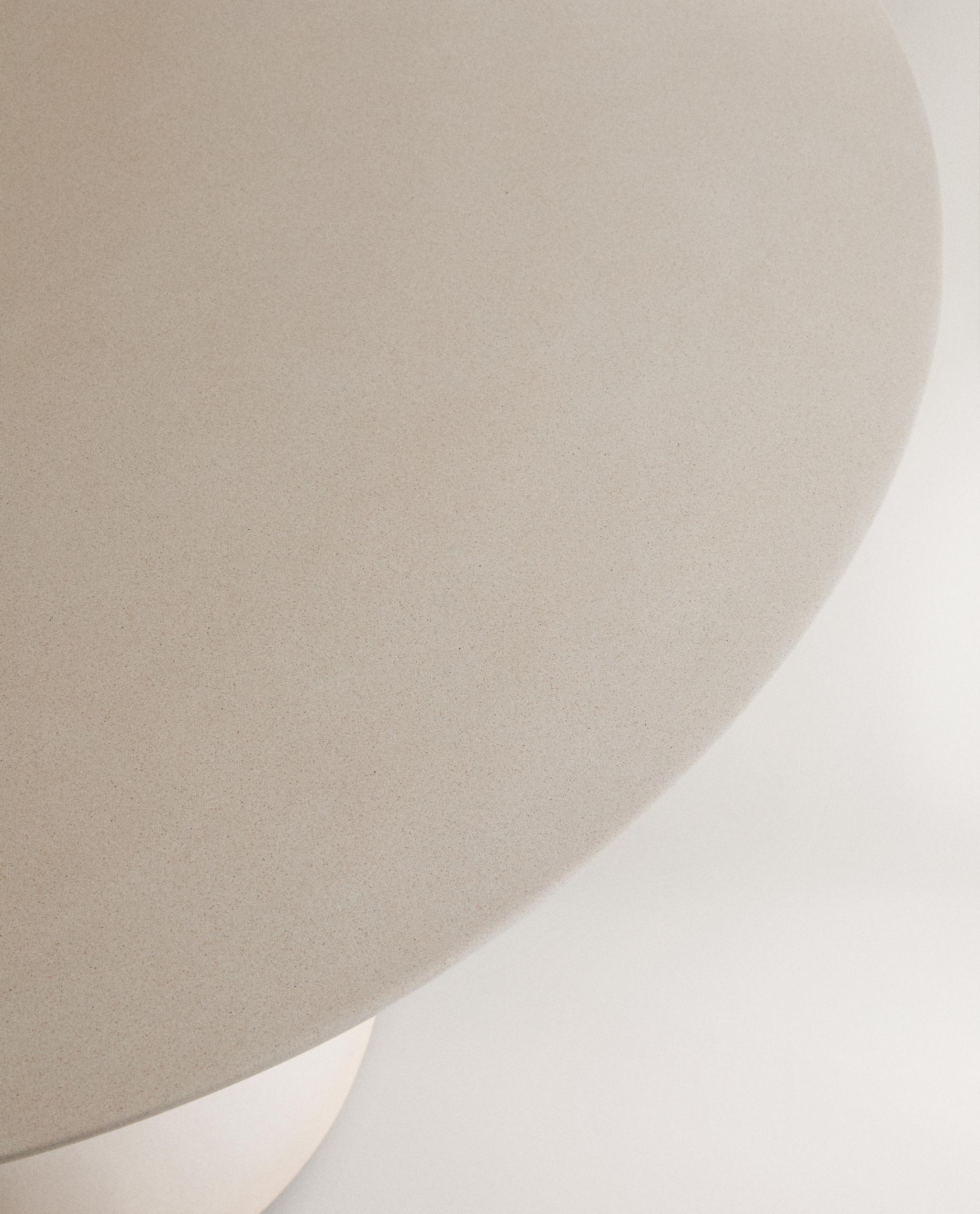 ROUND CEMENT OUTDOOR TABLE | Zara Home United States of America