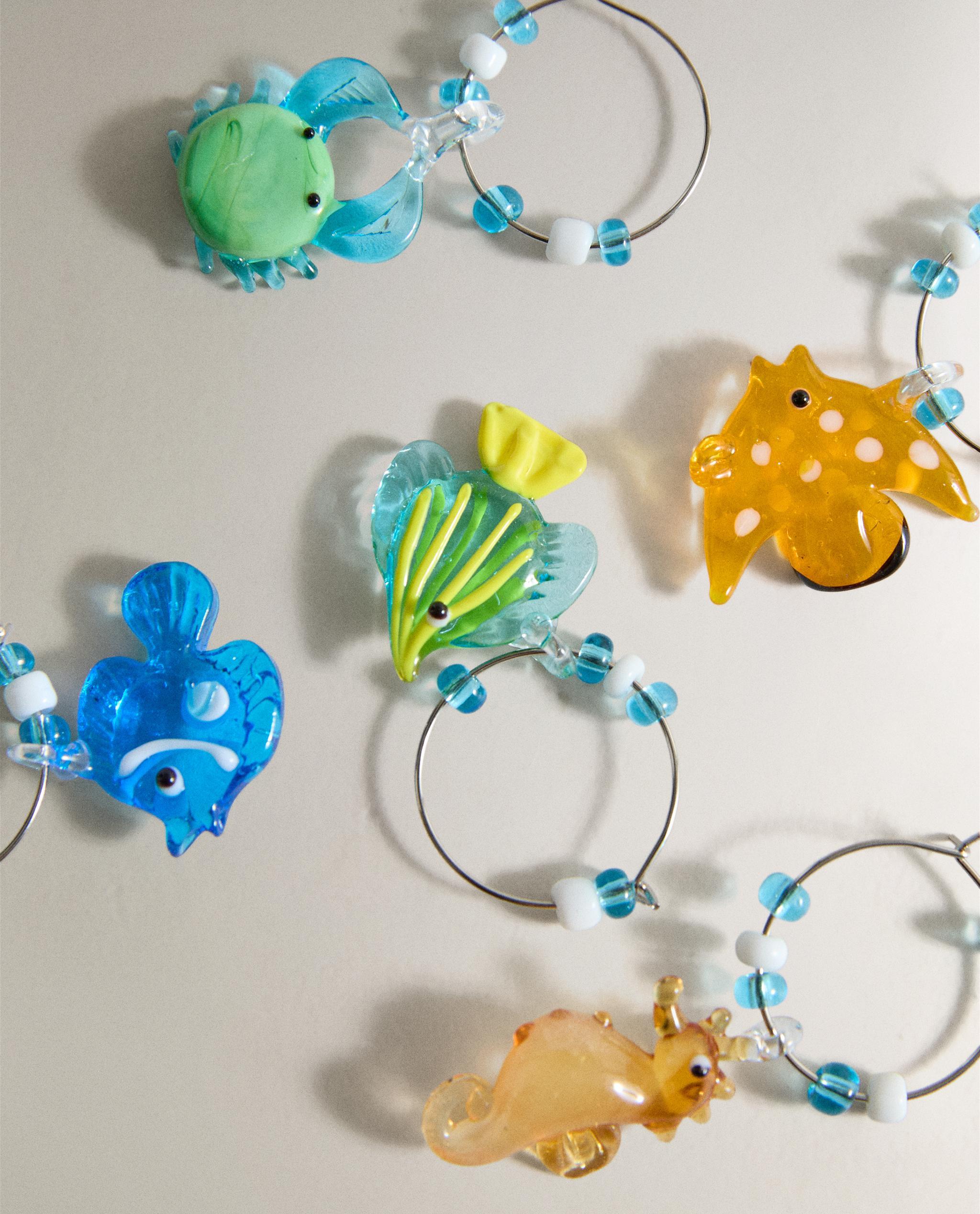 GLASS CHARMS FOR GLASSES (PACK OF 6) product thumbnail 4