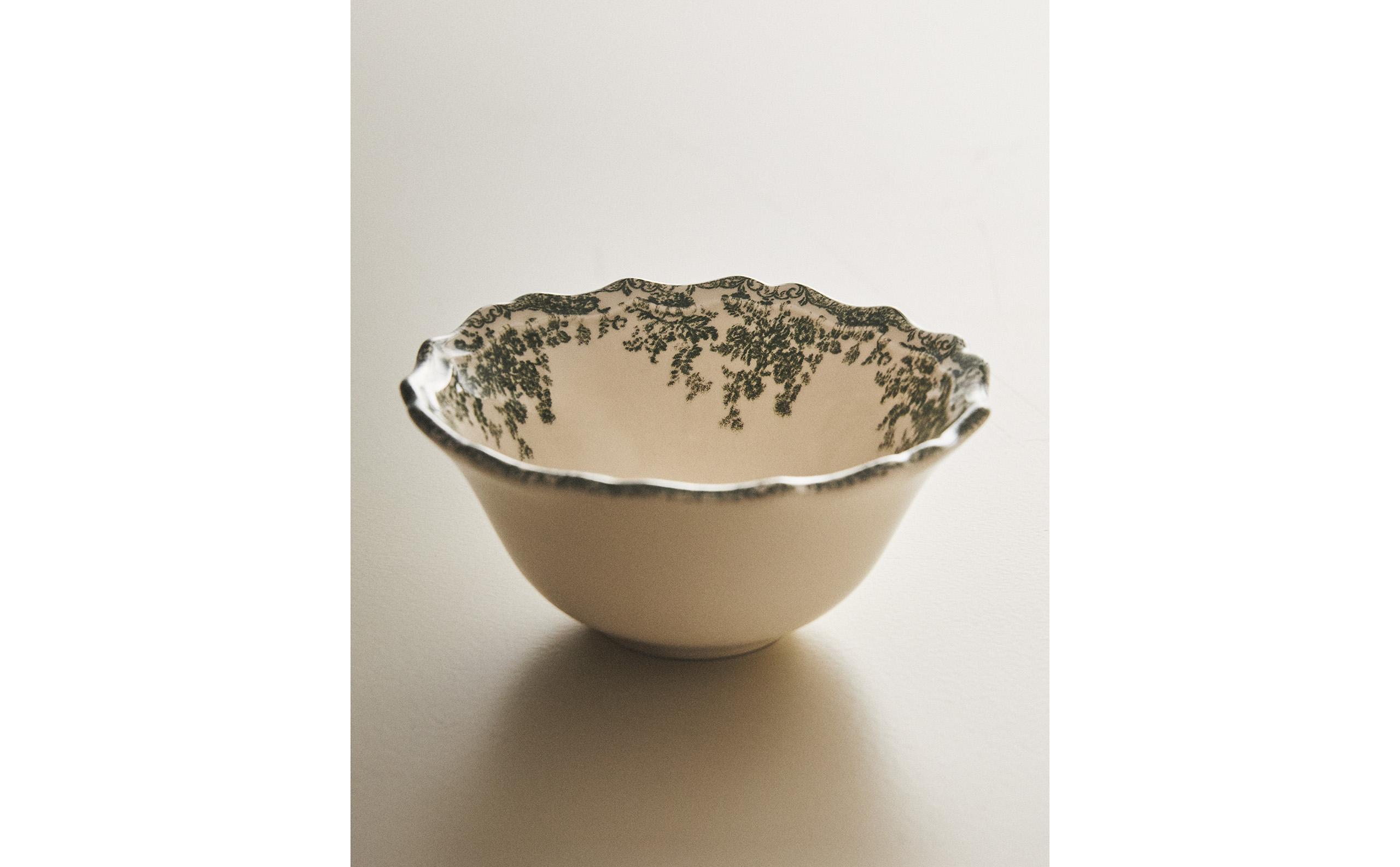 FLORAL 9点セット ボウル 皿 フラワーアースンウェア ザラホーム  ZARA EARTHENWARE America of States United Home Zara | BOWL SNACK 食器