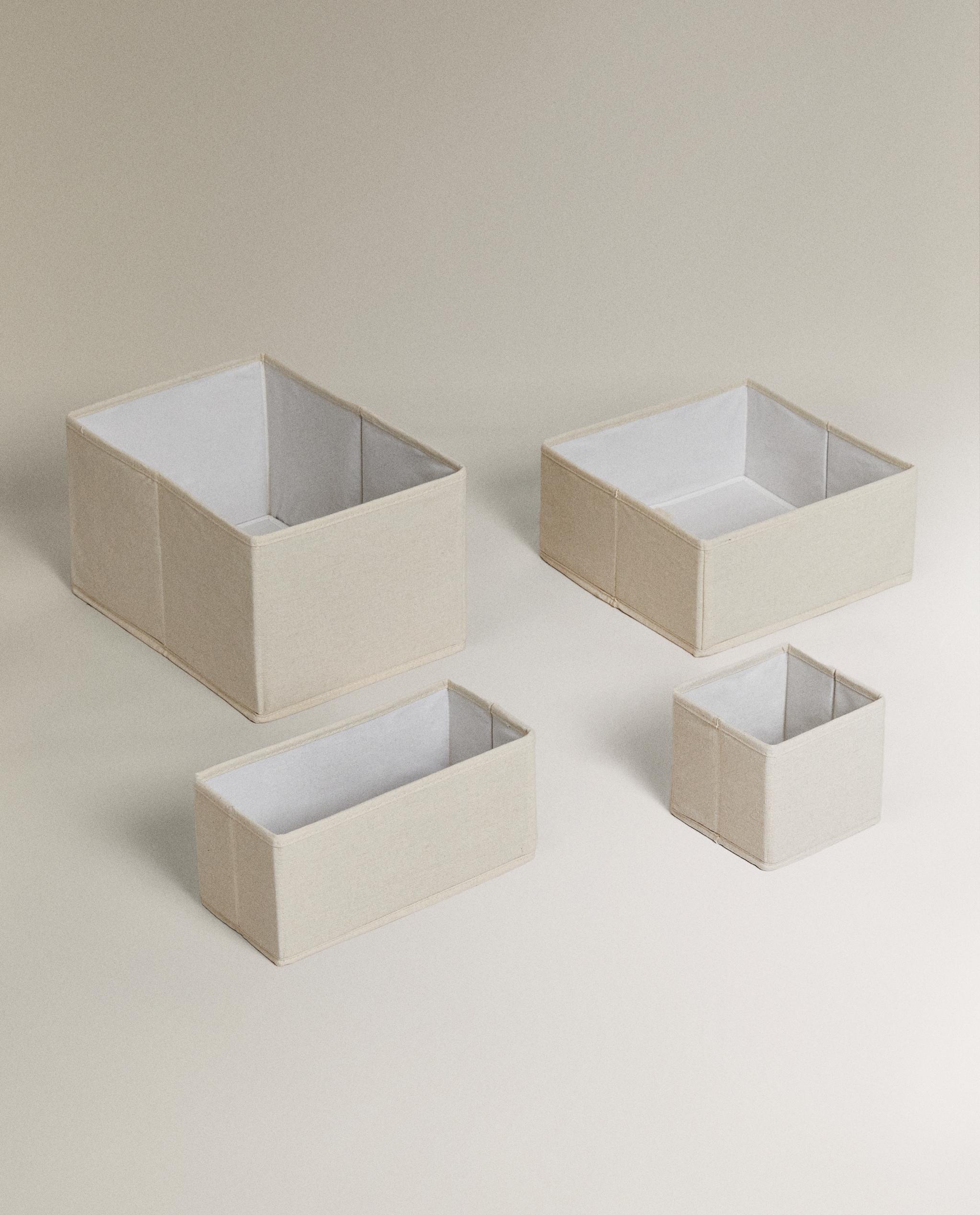 FOLDABLE COTTON STORAGE BOX product thumbnail 4