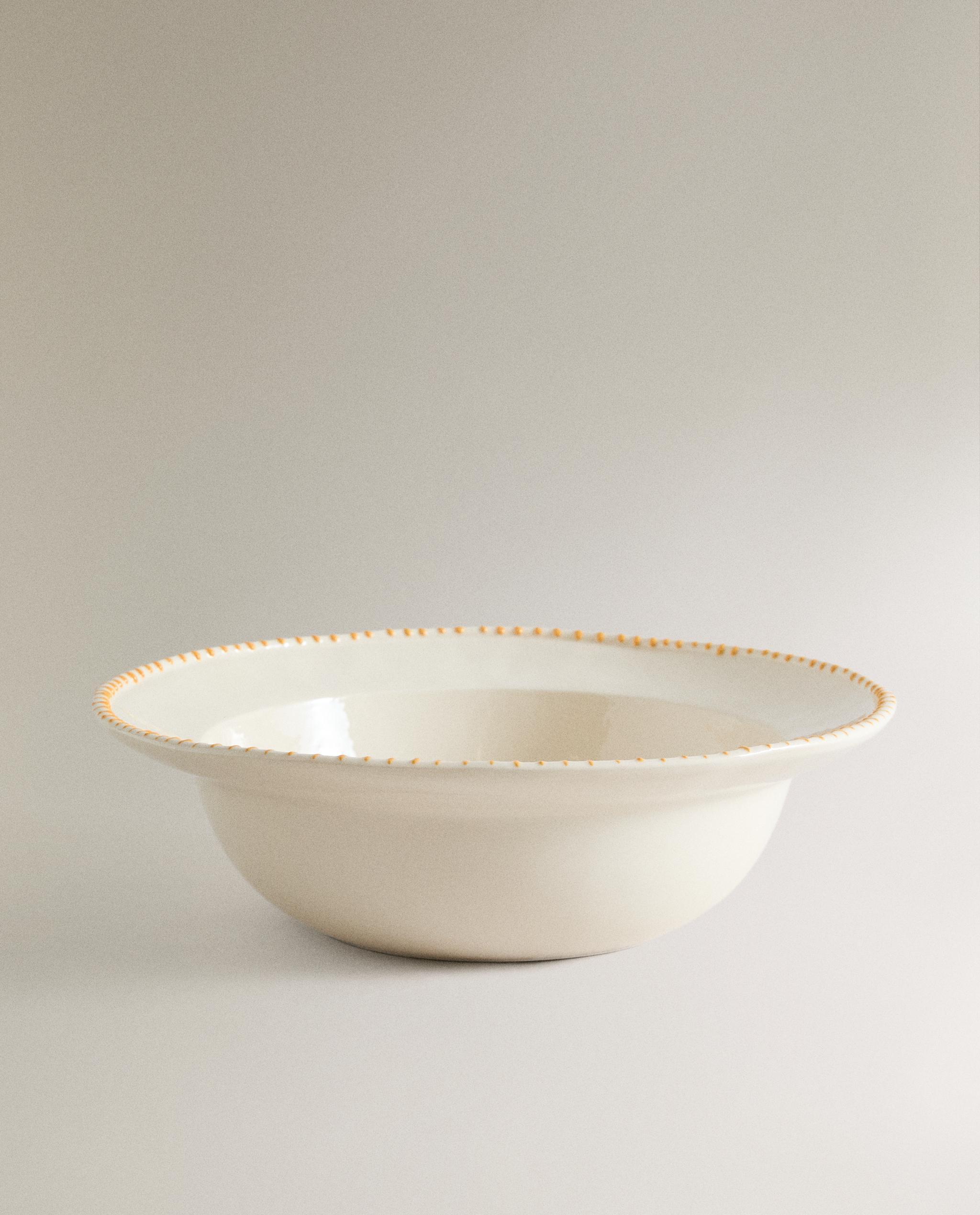 FISH EARTHENWARE SALAD BOWL product thumbnail 8