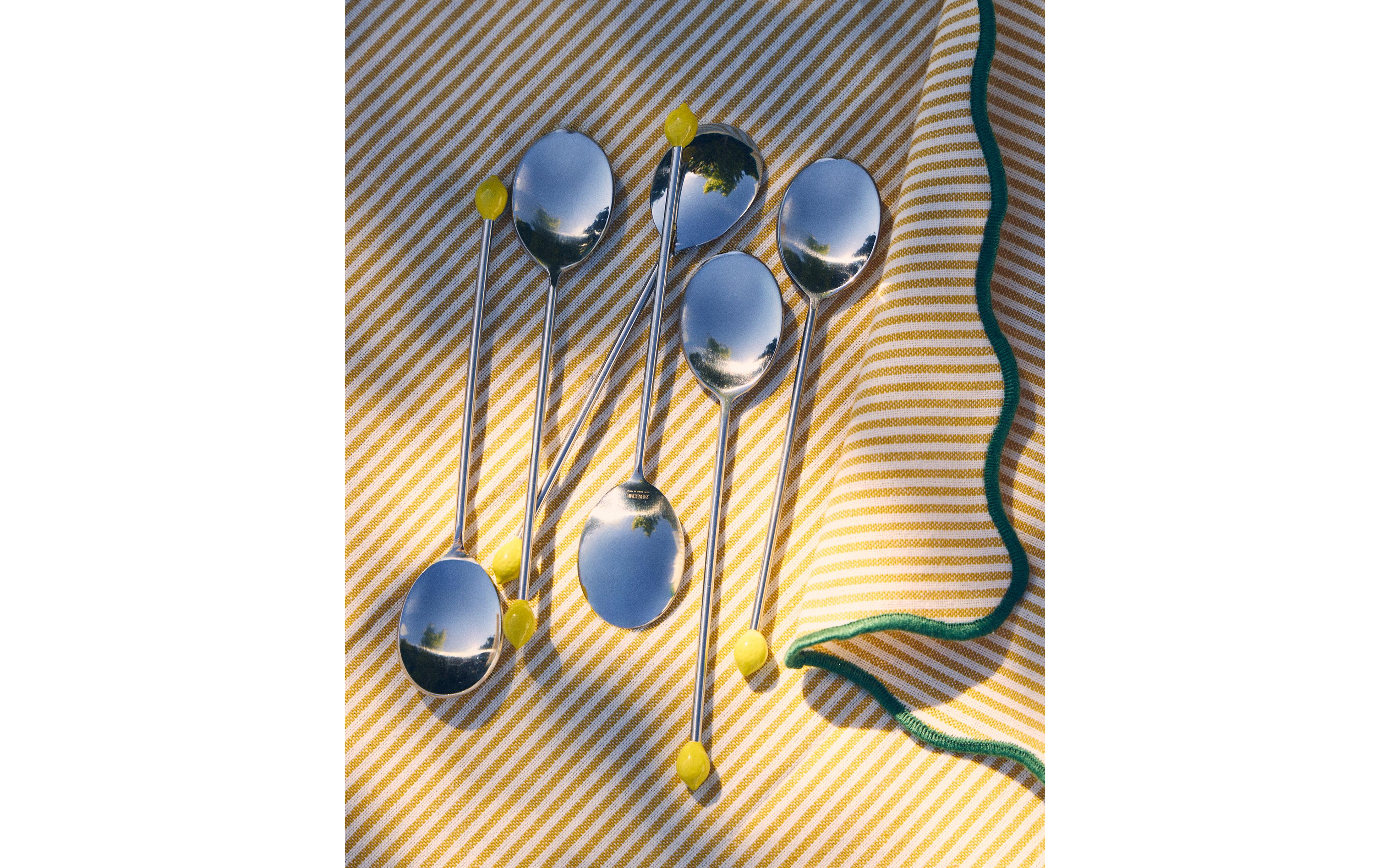 PACK OF STEEL LEMON DESSERT SPOONS (PACK OF 6) product thumbnail 13