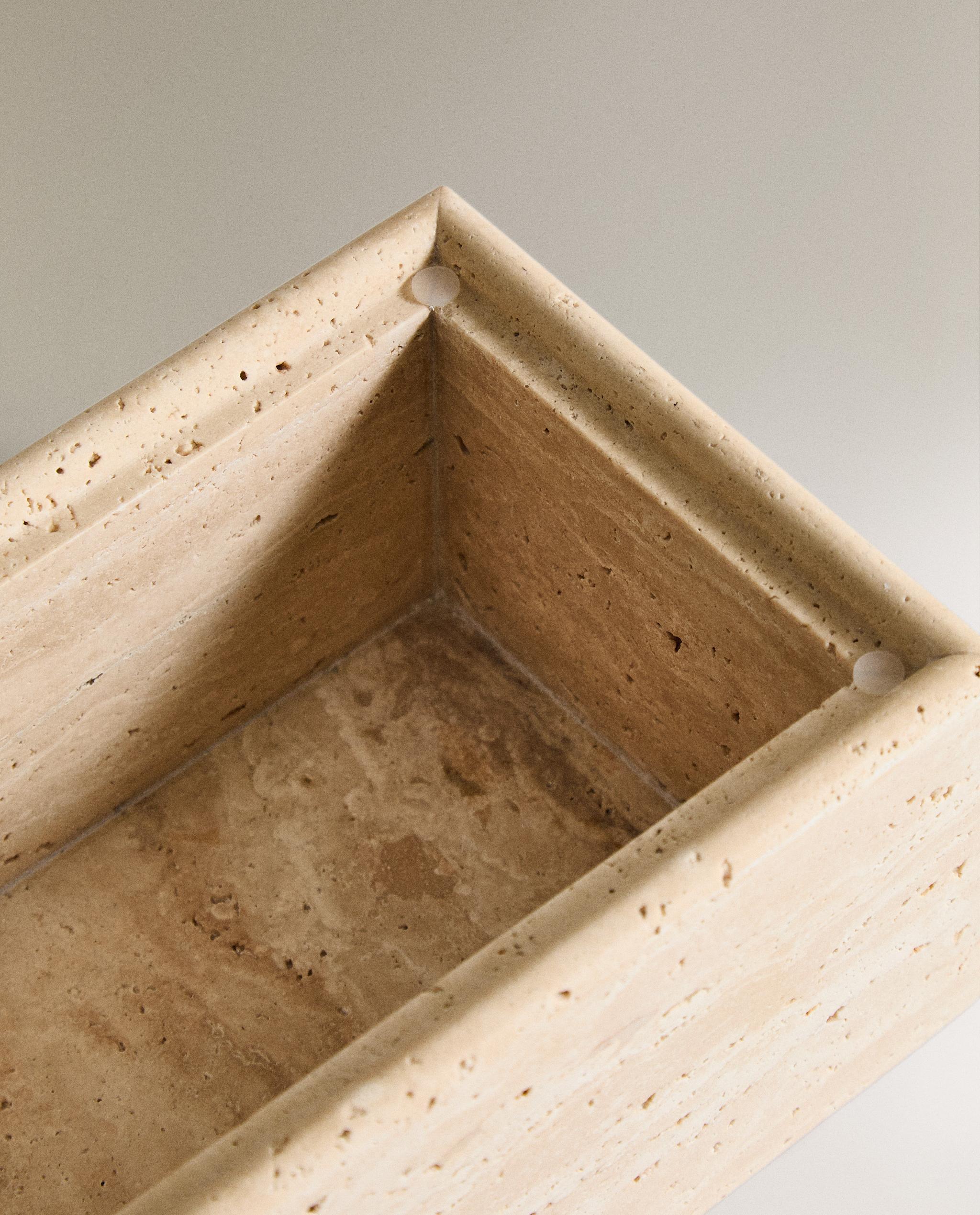 TRAVERTINE AND GLASS BOX product thumbnail 4