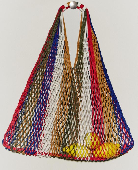 حقيبة تسوق شبكية