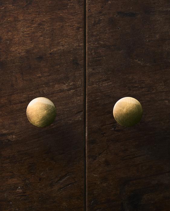 PACK OF ROUND BRASS DOOR KNOBS (PACK OF 2) PACK OF ROUND BRASS DOOR KNOBS (PACK OF 2)