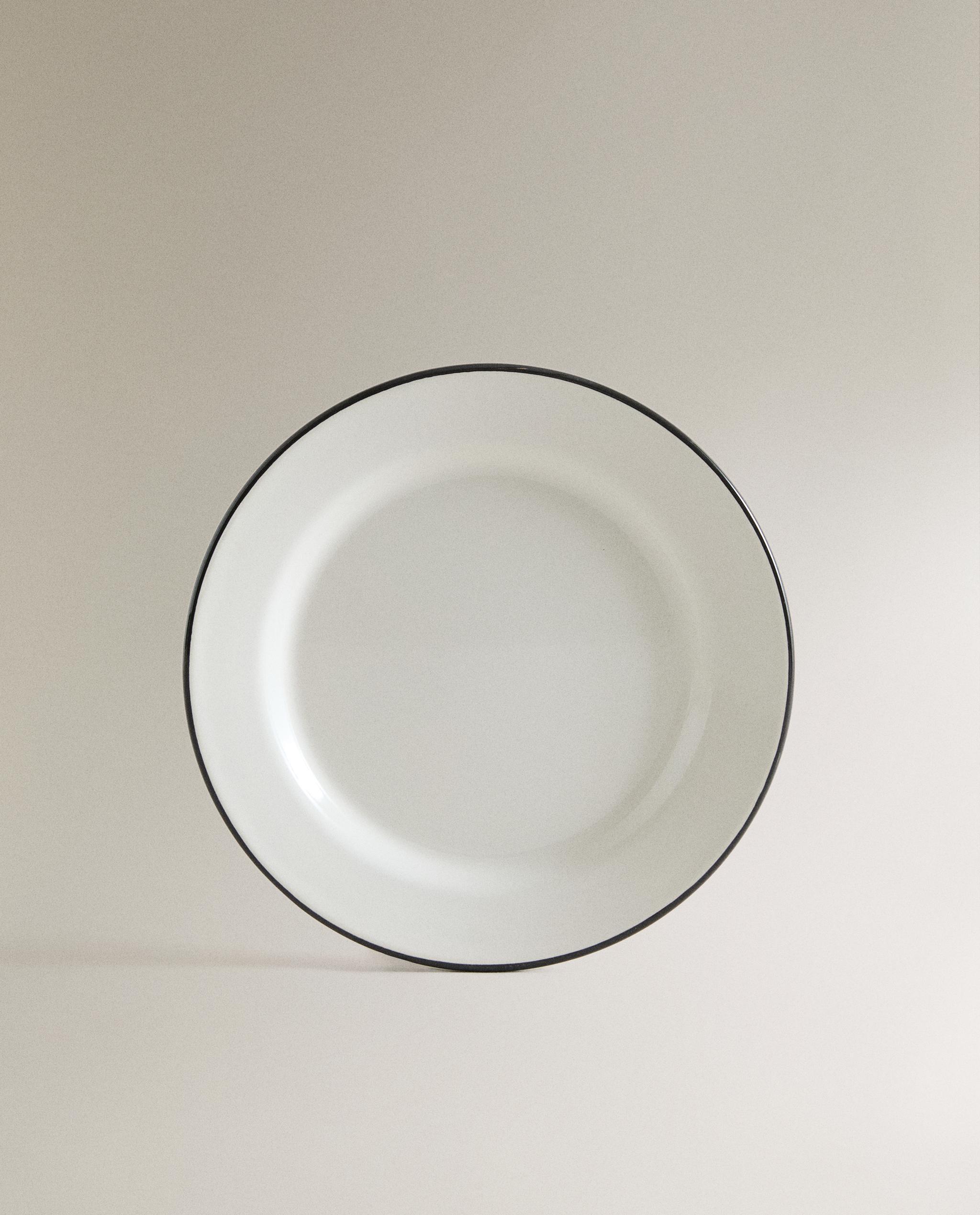 IRON DESSERT PLATE WITH RIM product thumbnail 3