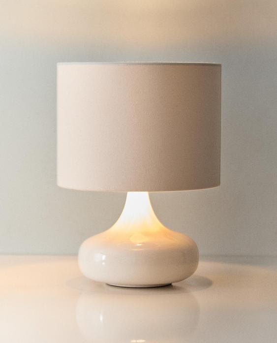 세라믹 베이스 스탠드 조명 소형