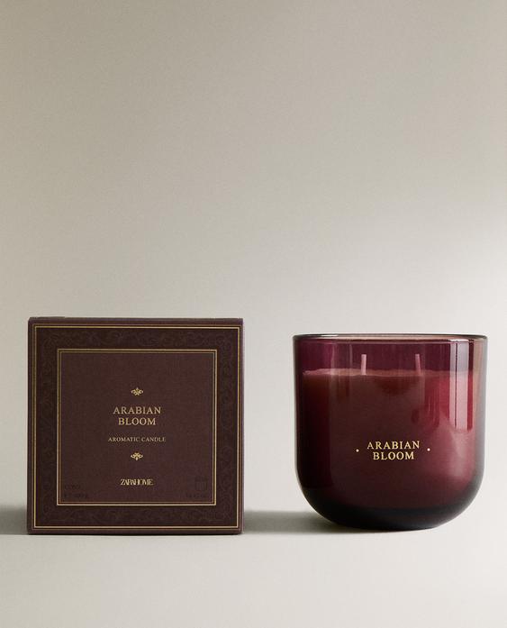 (400 G) ARABIAN BLOOM SCENTED CANDLE