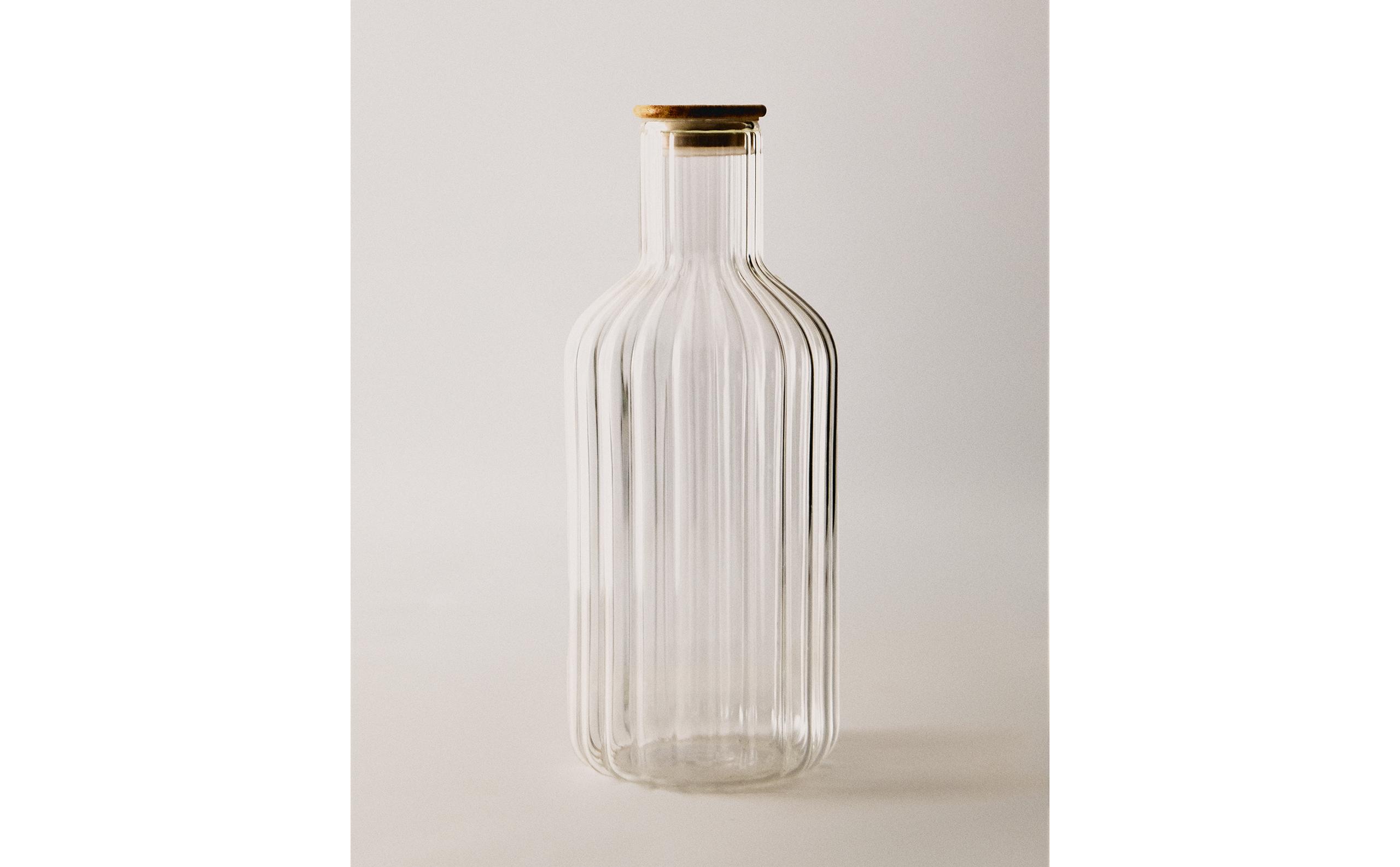 スペイン製 ガラスボトル 特大 ZARA ボロシリケイトガラス ボトル | Zara Home 日本/Japan