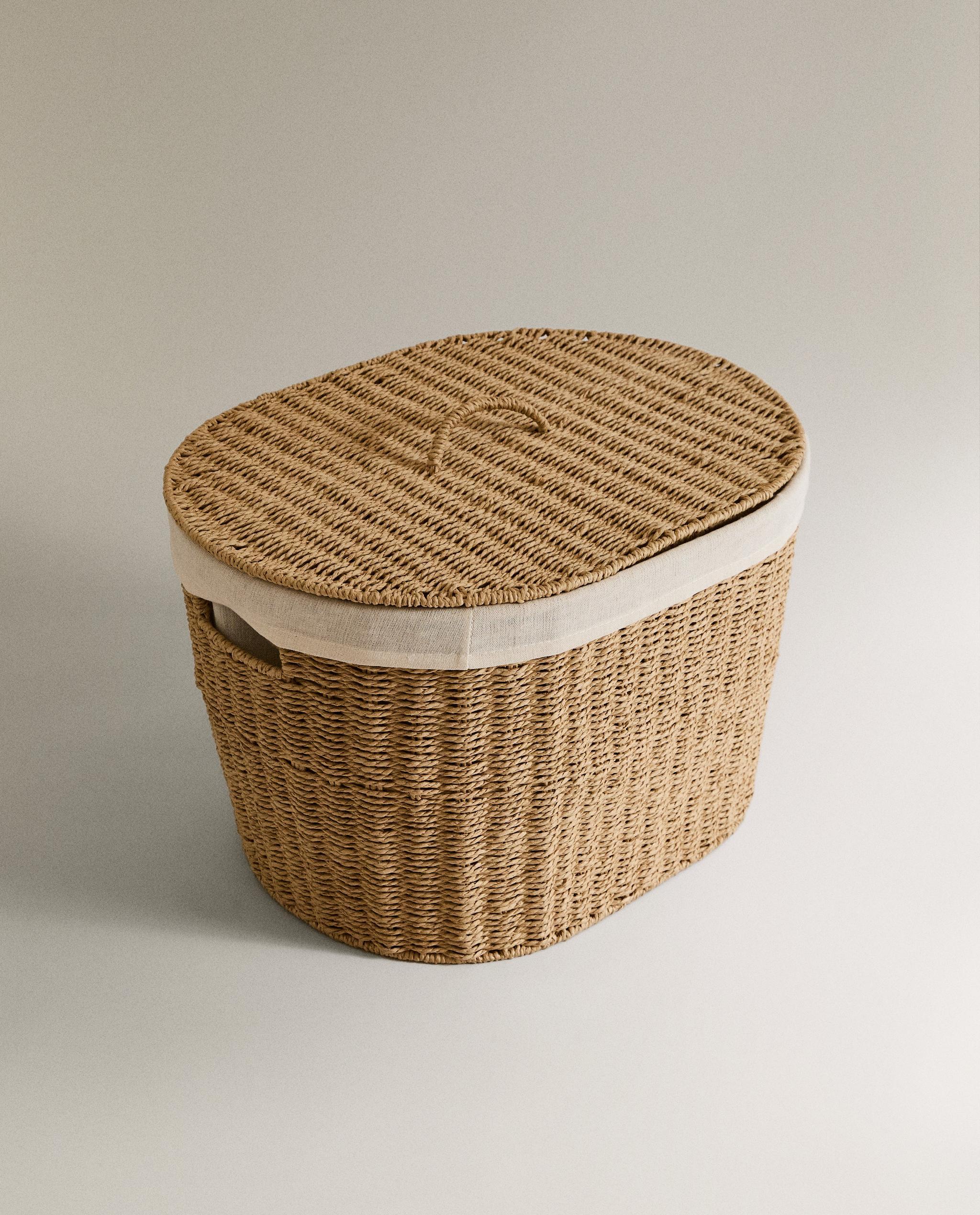 フタ付き チェストバスケット | Zara Home 日本/Japan