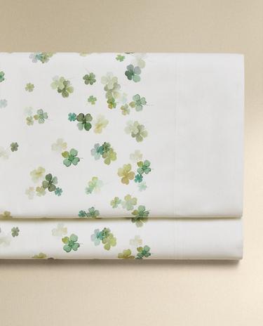 DRAP DE DESSUS TRÈFLES