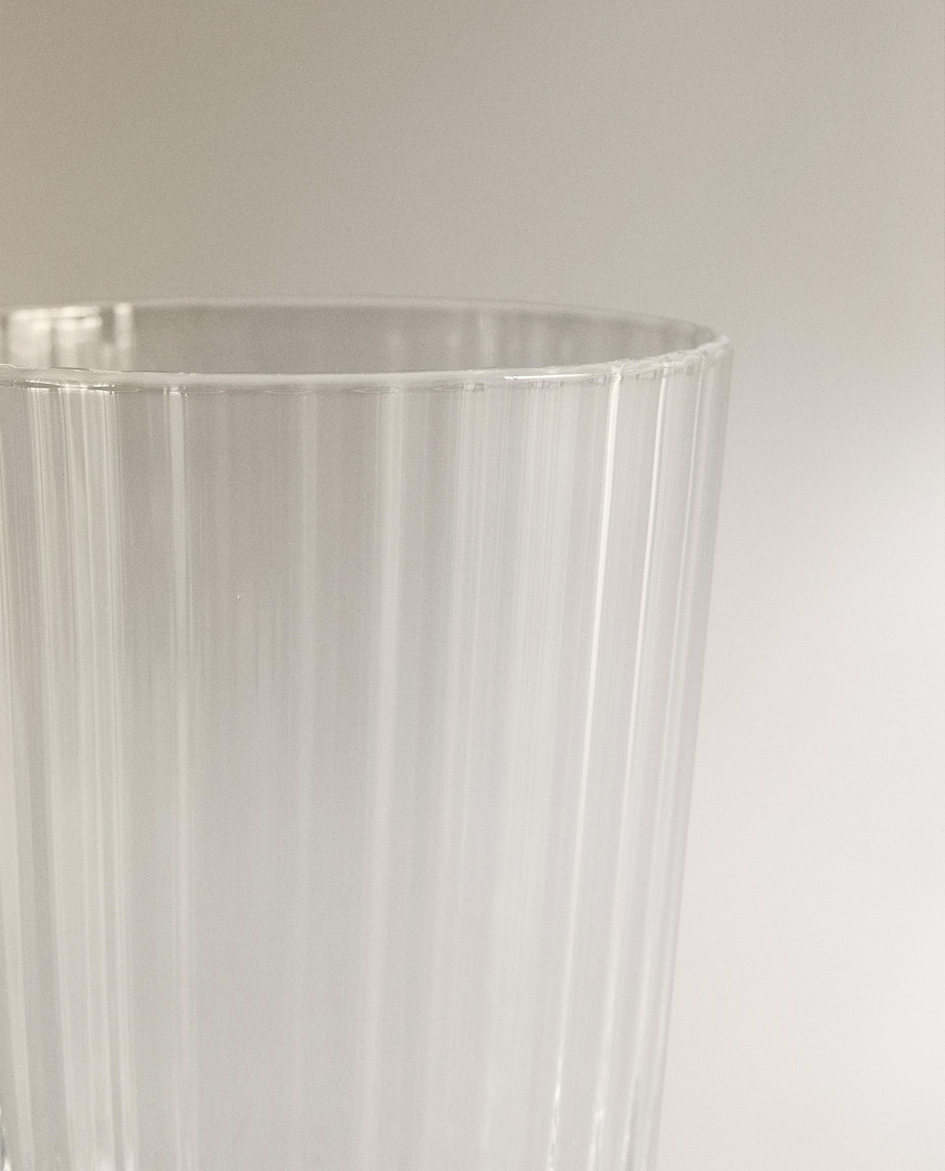 GLASS TUMBLER WITH LINES product thumbnail 10