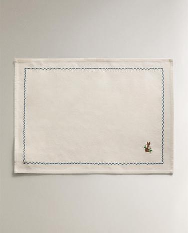 SUPORT FARFURIE BUMBAC BRODAT IEPURE