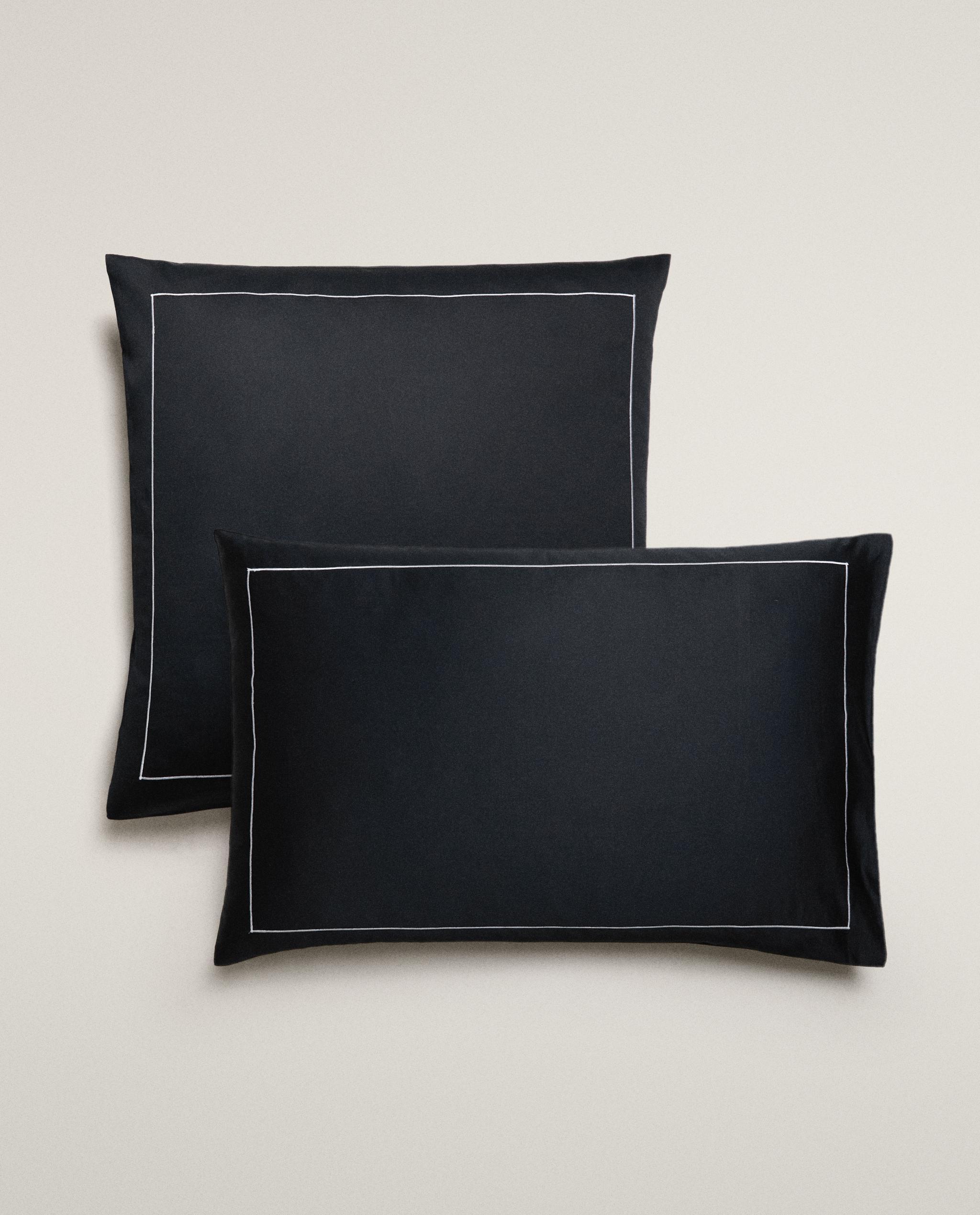 SATEEN PILLOWCASE WITH TRIM (500 THREAD COUNT) product thumbnail 9