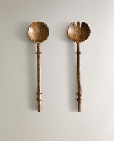 WOODEN SALAD CUTLERY SET (SET OF 2)