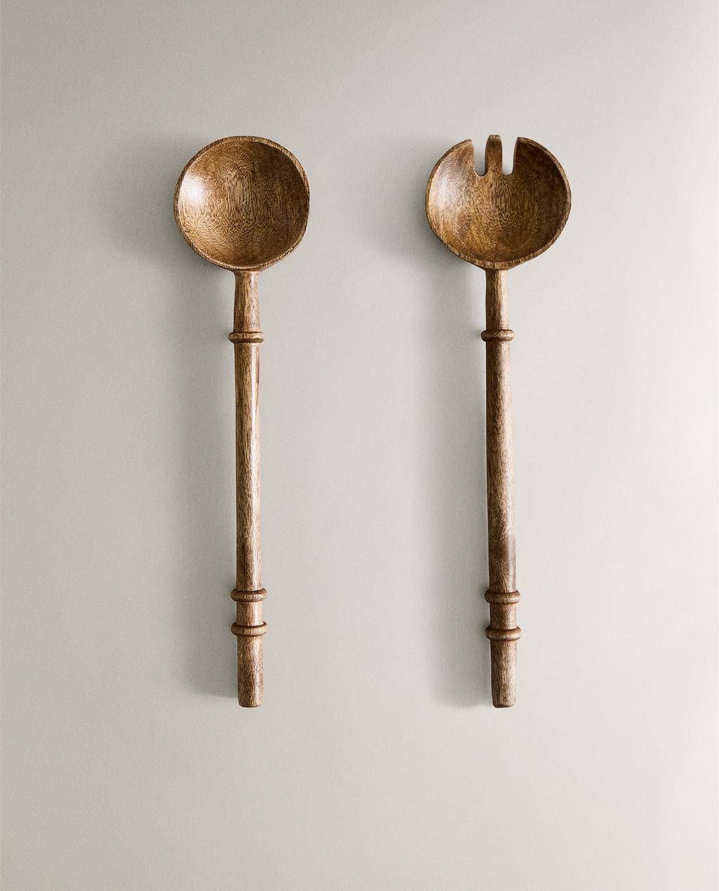 ENSEMBLE COUVERTS SALADE BOIS (LOT DE 2)