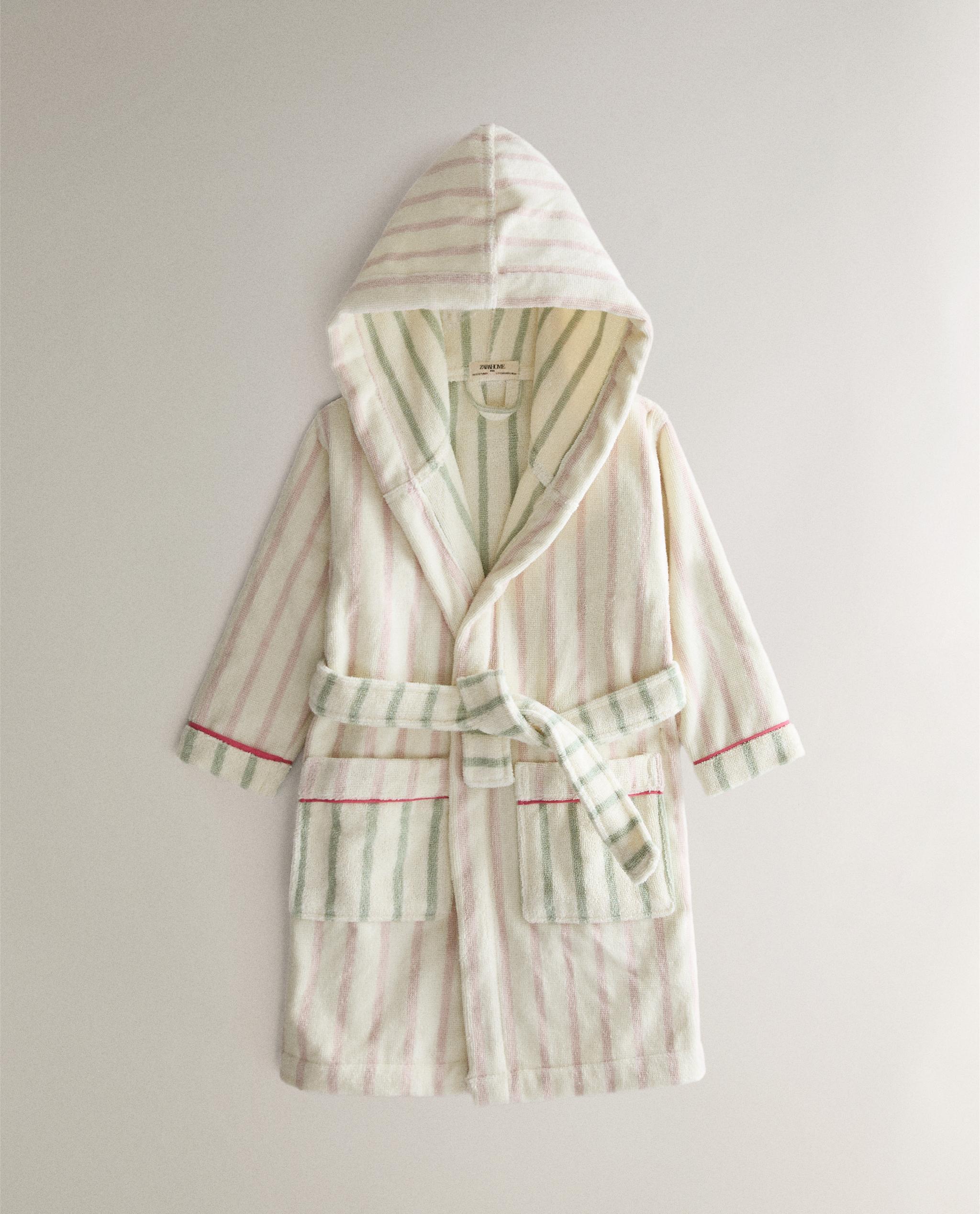 KIDS' STRIPED BATHROBE product thumbnail 18
