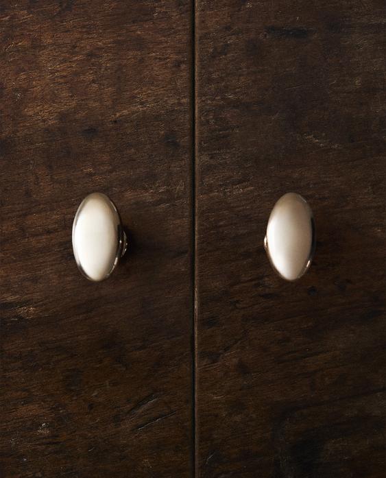 طقم مقابض بيضاوية معدن (طقم 2 قطعة) طقم مقابض بيضاوية معدن (طقم 2 قطعة)