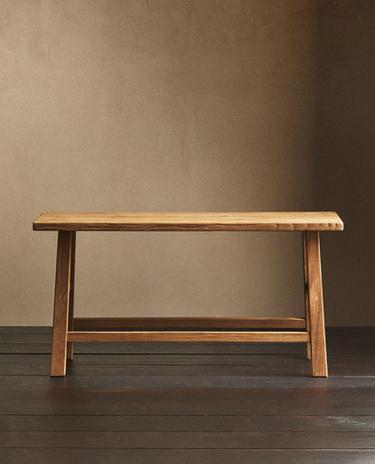 ELM WOOD BENCH