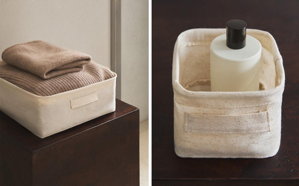 LINEN ORGANISER BASKET LINEN ORGANISER BASKET