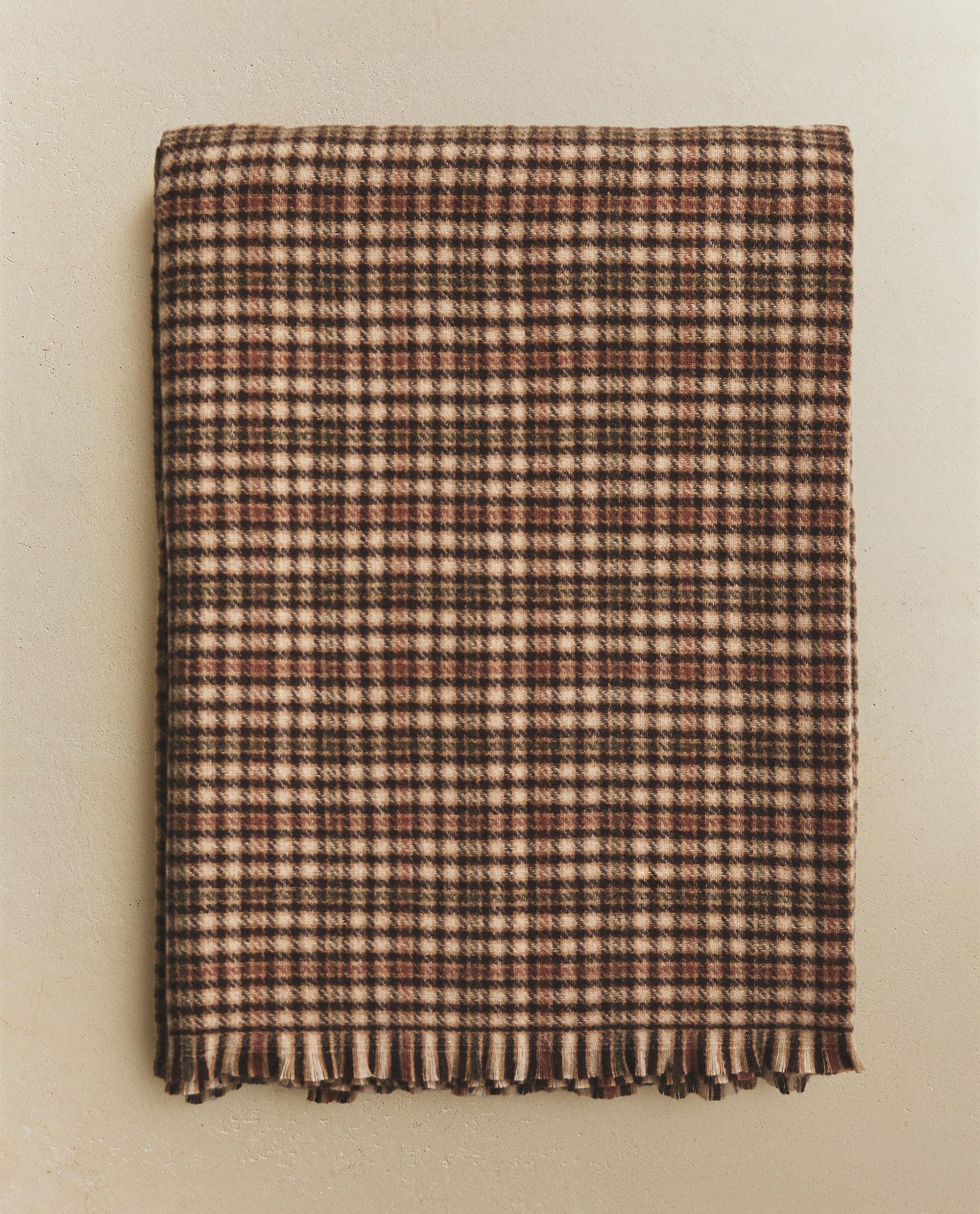 フリンジニット ブランケット | Zara Home 日本/Japan