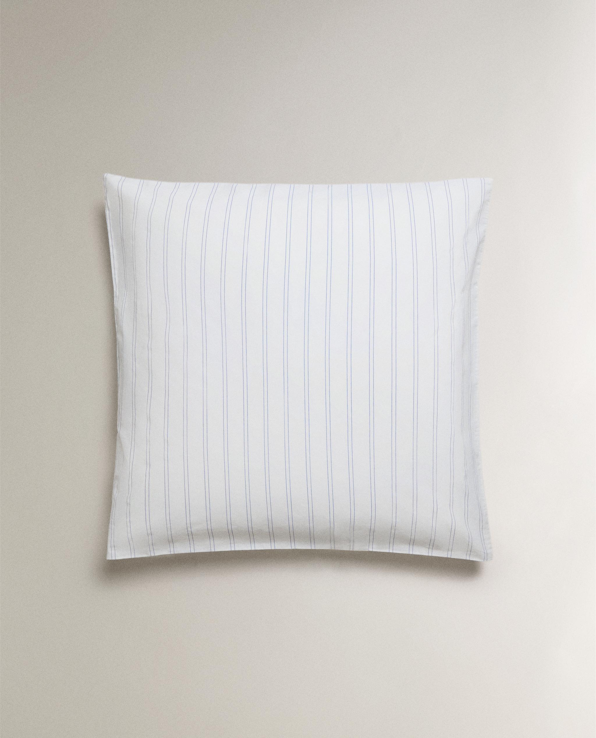 COTTON PILLOWCASE WITH DOUBLE STRIPES product thumbnail 2