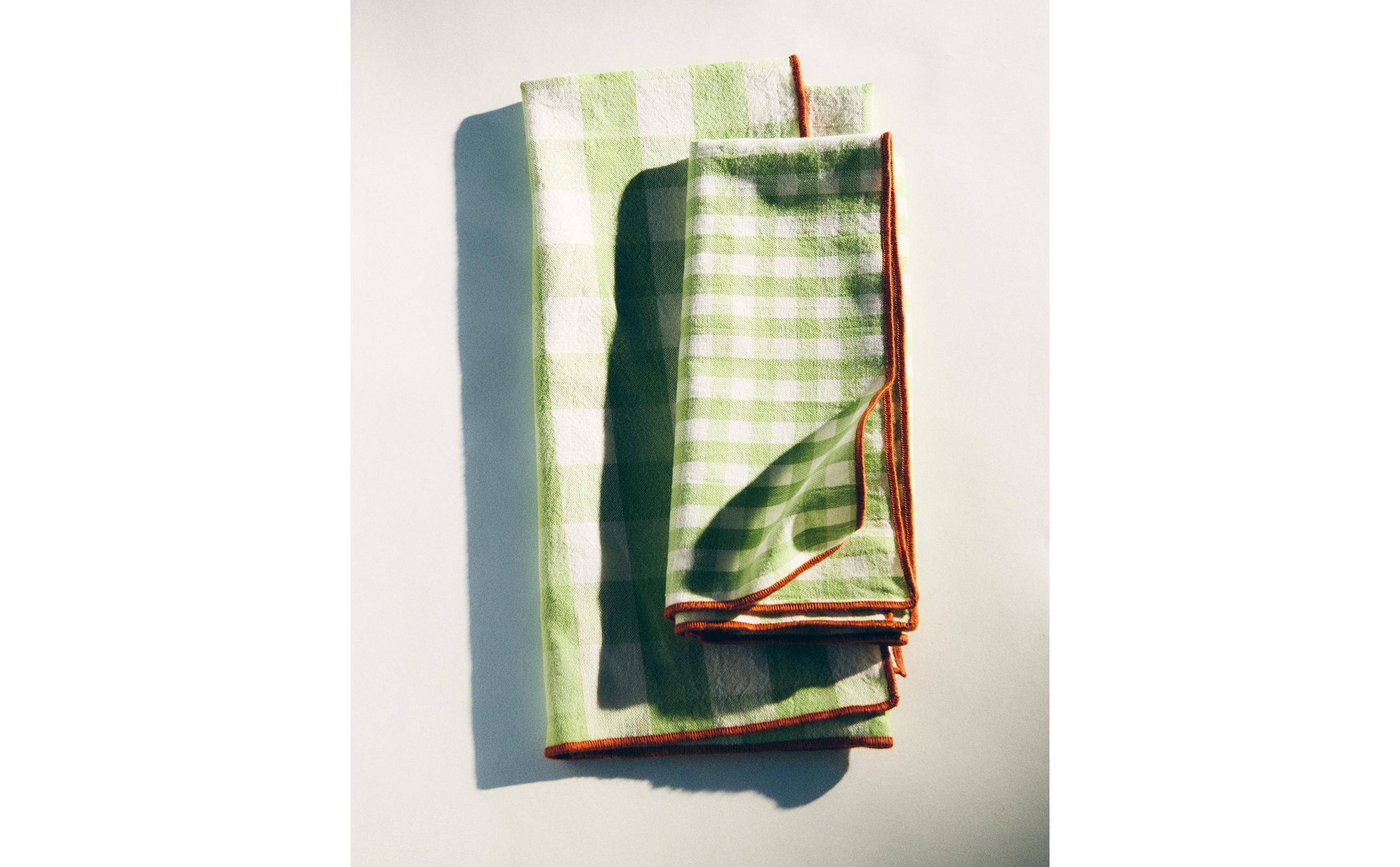 PACK OF CHECK TEA TOWELS (PACK OF 2) product thumbnail 9