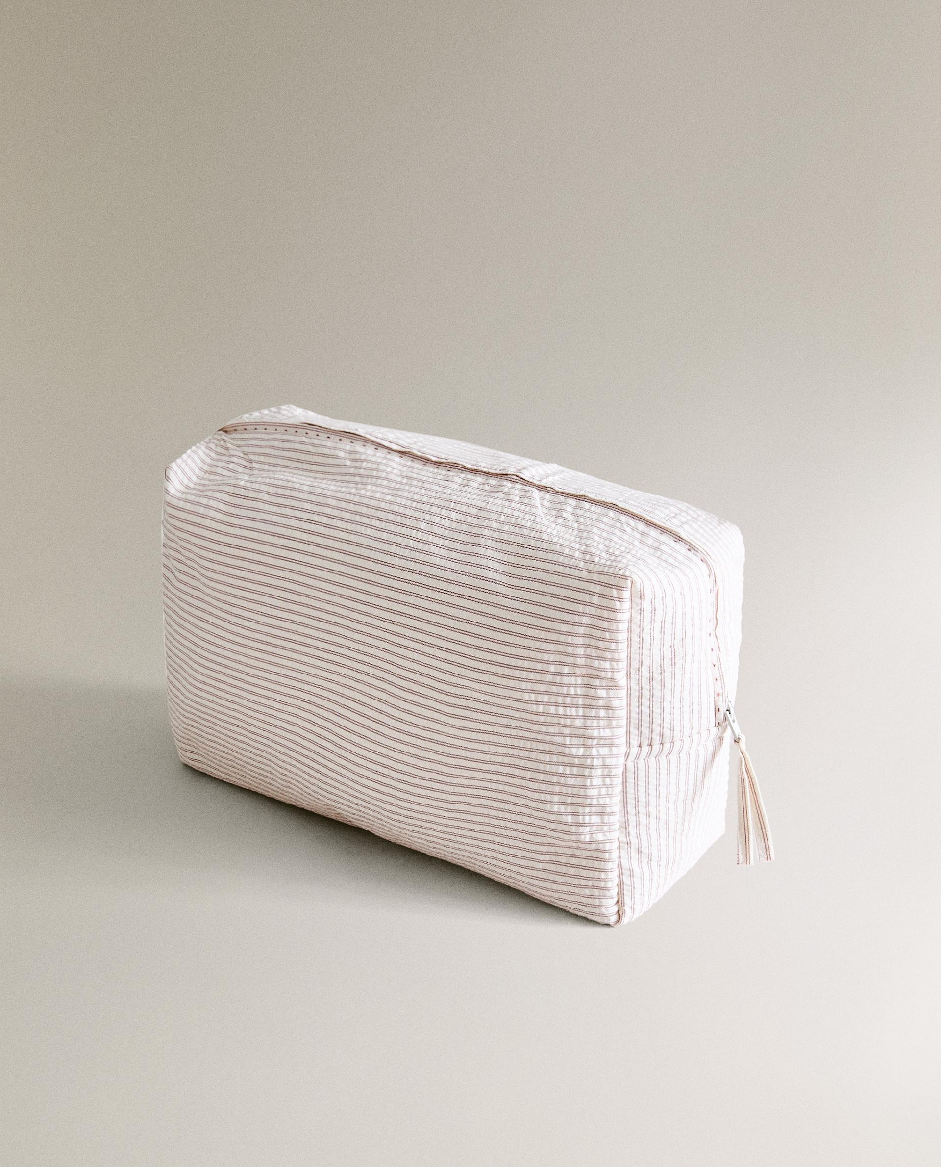 ZARA 【KIDS】PACK OF STRIPED MATERNITY BAGS STRIPED DIAPER BAG PACK - Off White | ZARA United States