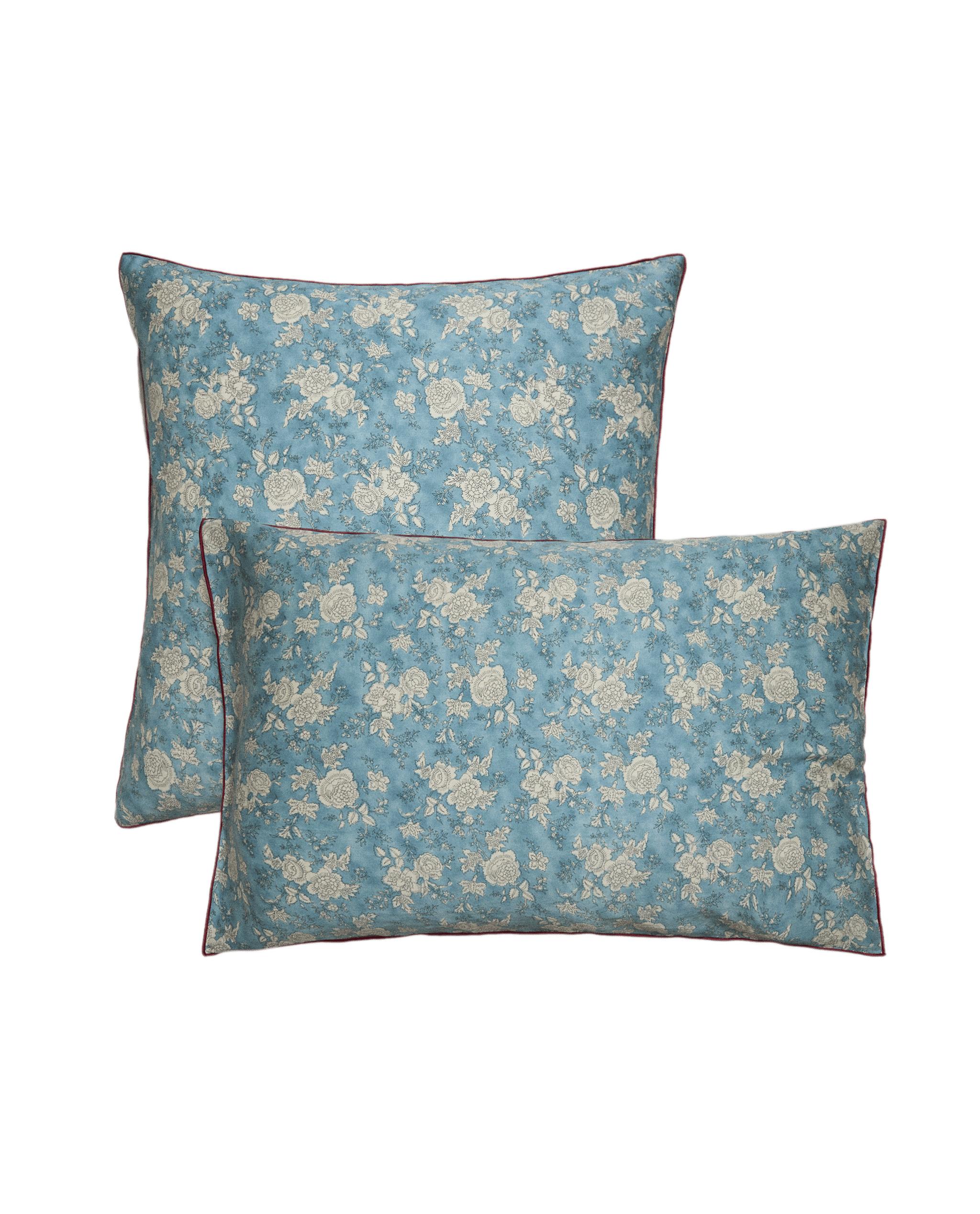 FLORAL SATEEN BED LINEN WITH PIPING product thumbnail 19