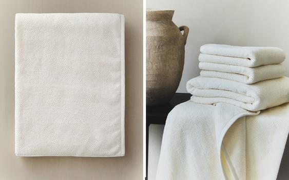 SERVIETTE DE BAIN TEXTURE DIAGONALE SERVIETTE DE BAIN TEXTURE DIAGONALE