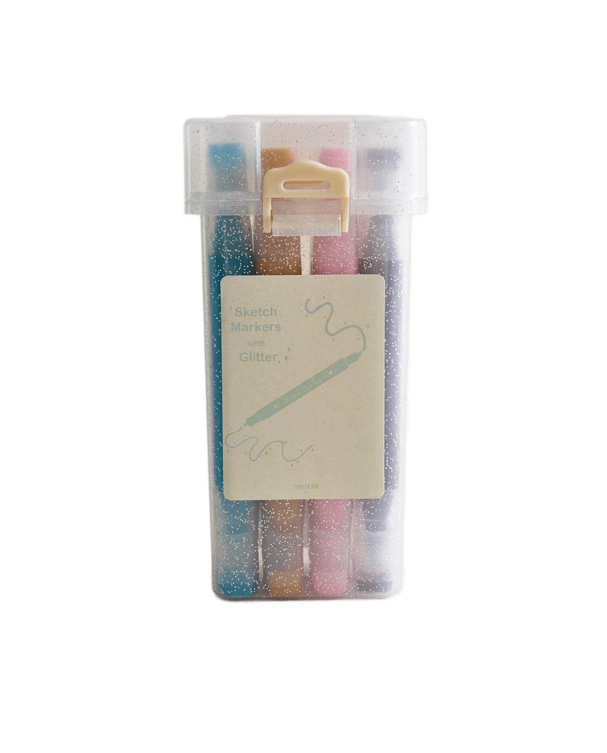 KIDS' GLITTER MARKERS (PACK OF 12) product thumbnail 2