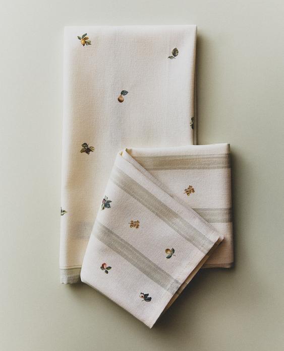 SET STROFINACCI CUCINA COTONE FRUTTA (SET DA 2)