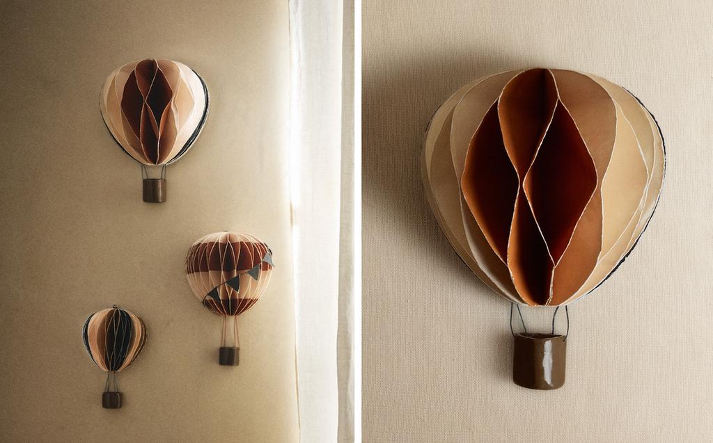 GLOBO COLORES PAPEL PARED (21 CM)