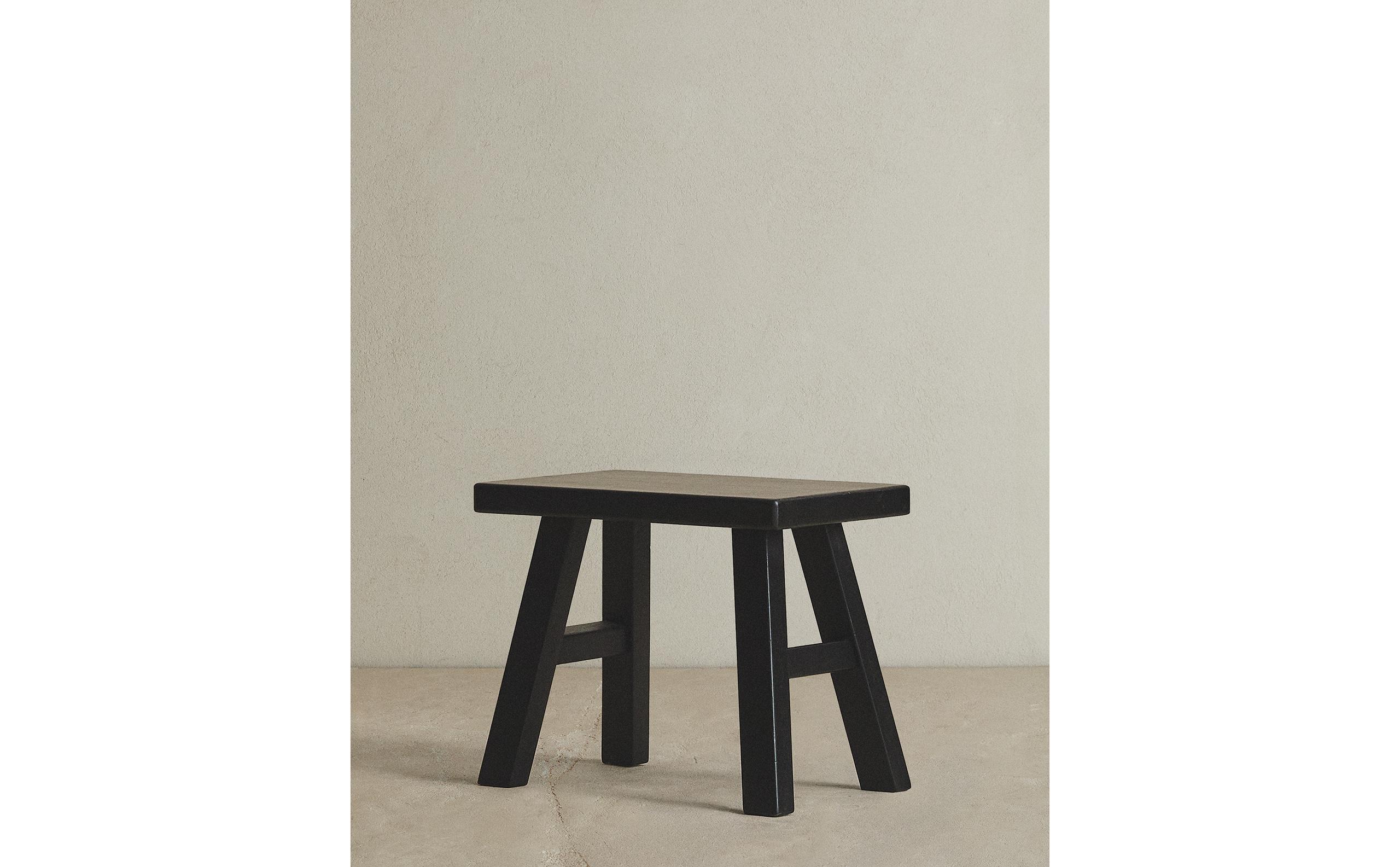 SMALL WOODEN STOOL product thumbnail 19
