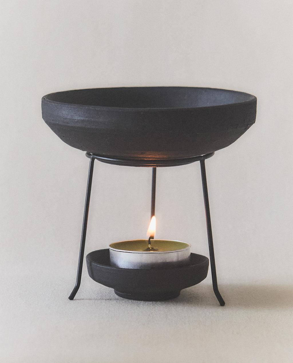 مبخرة زيت خزف