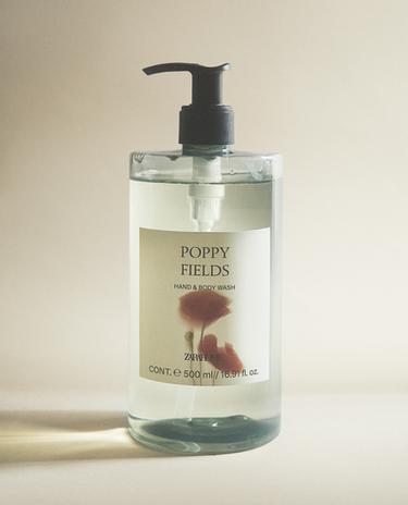 (500 ML) POPPY FIELDS LIQUID SOAP