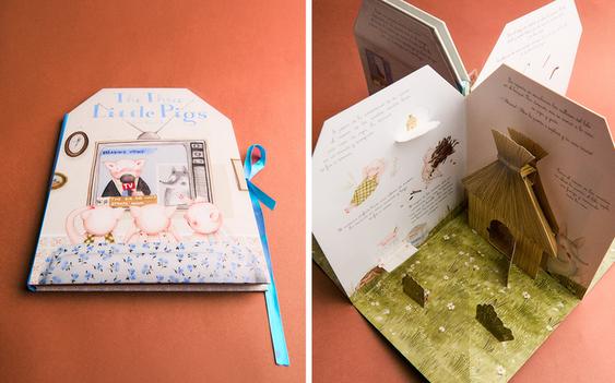 THE THREE LITTLE PIGS CARROUSEL BOOK (ENGLISH)